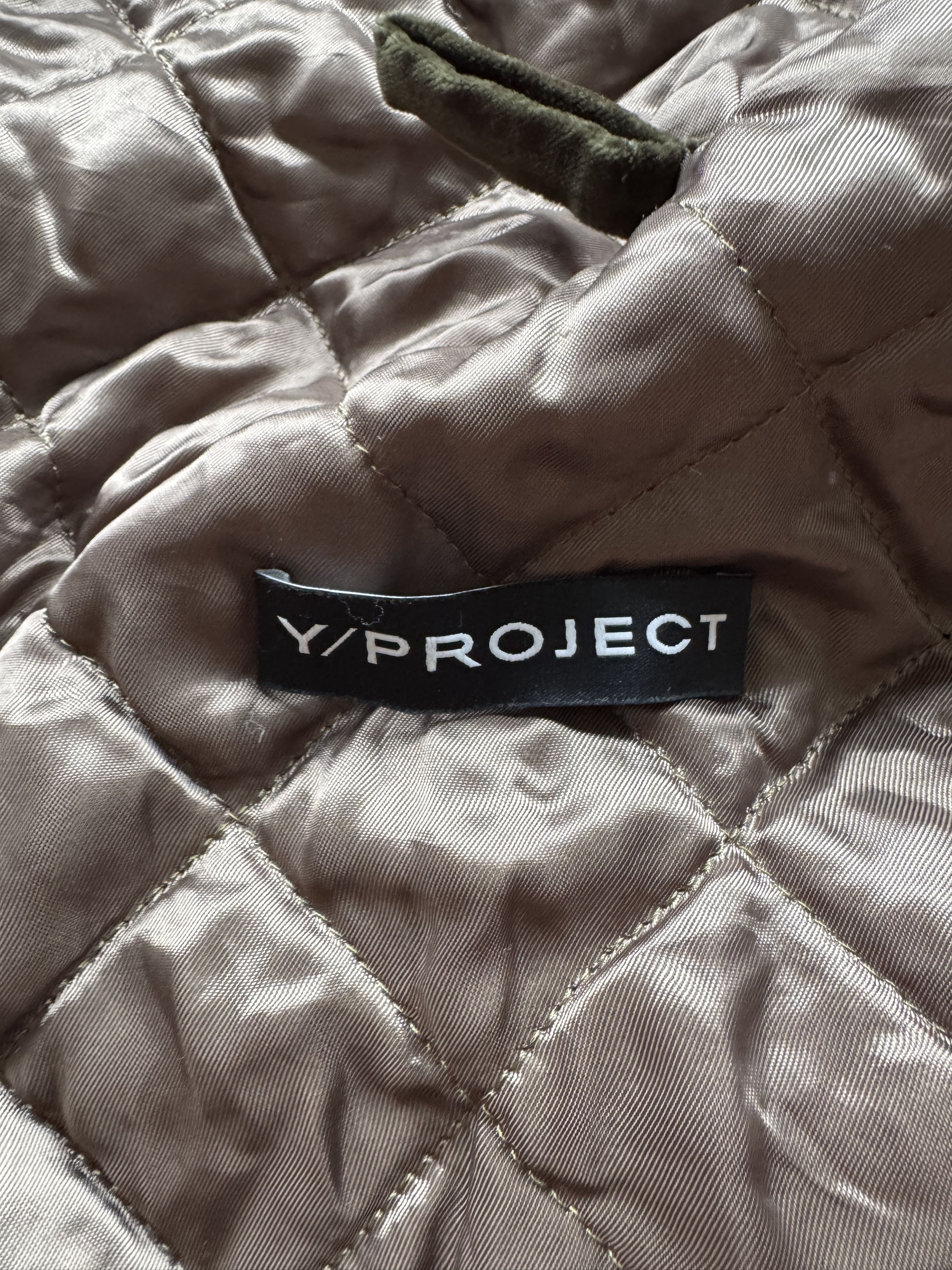 Y/Project Green Velvet Bomber with Scarf Attachment (Sample) Size US XL / EU 56 / 4 - 17 Thumbnail
