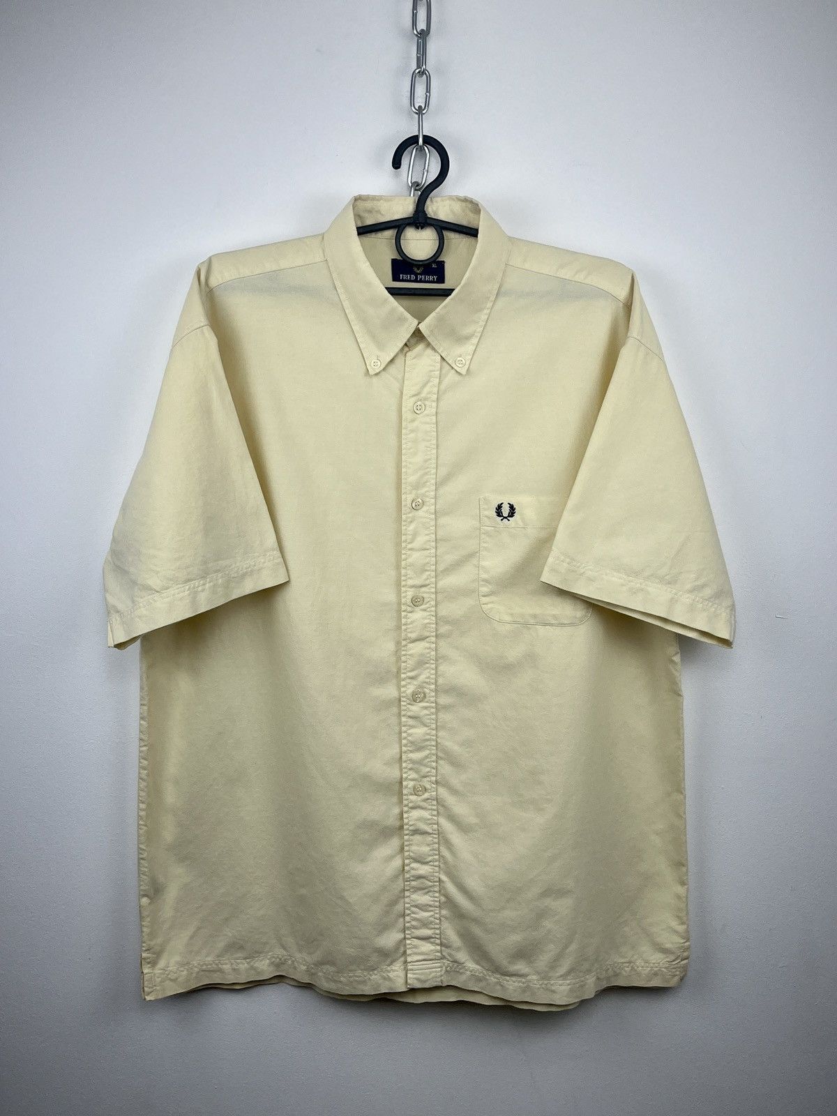 Fred Perry × Vintage Fred Perry Vintage Short Sleeve Button Down Shirt Size XL Size US XL / EU 56 / 4 - 1 Thumbnail