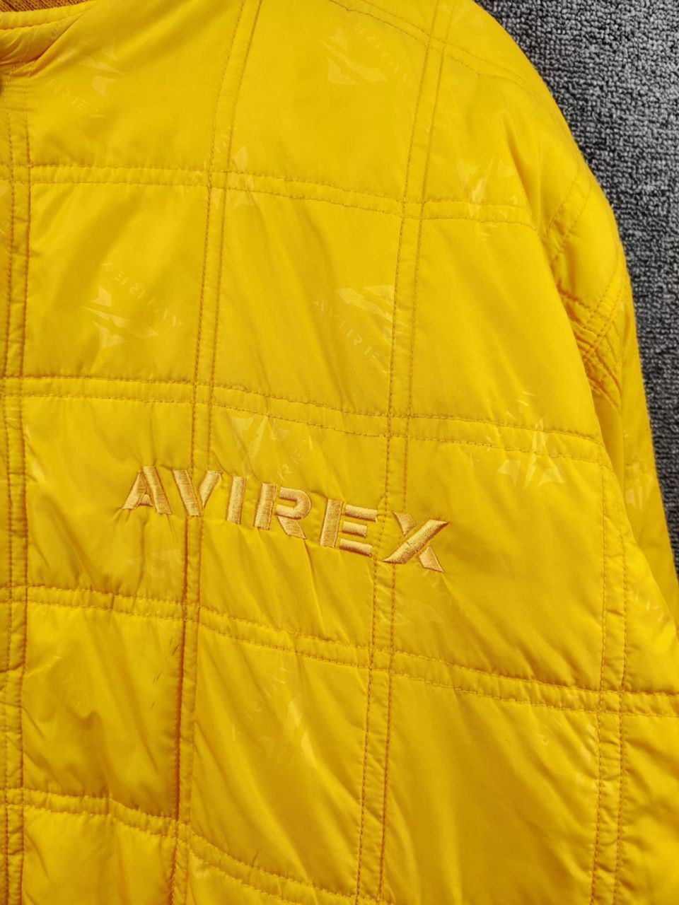Avirex Vintage 90s Avirex Reversible Wool Varsity Leather Jacket Size US M / EU 48-50 / 2 - 14 Thumbnail
