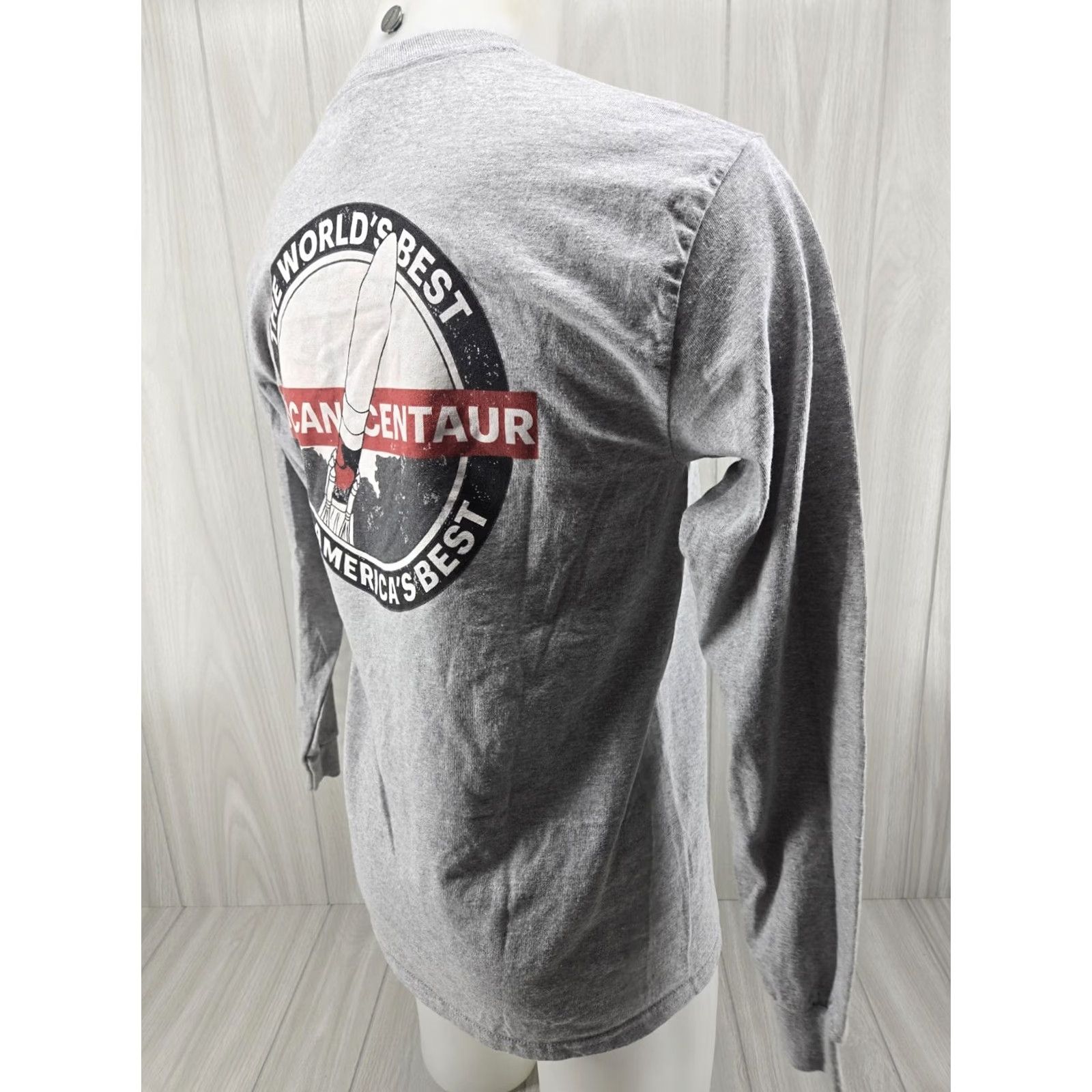Gildan United Launch Alliance ULA Vulcan Centaur T Shirt Men’s Medium Long Sleeve Size US M / EU 48-50 / 2 - 7 Thumbnail