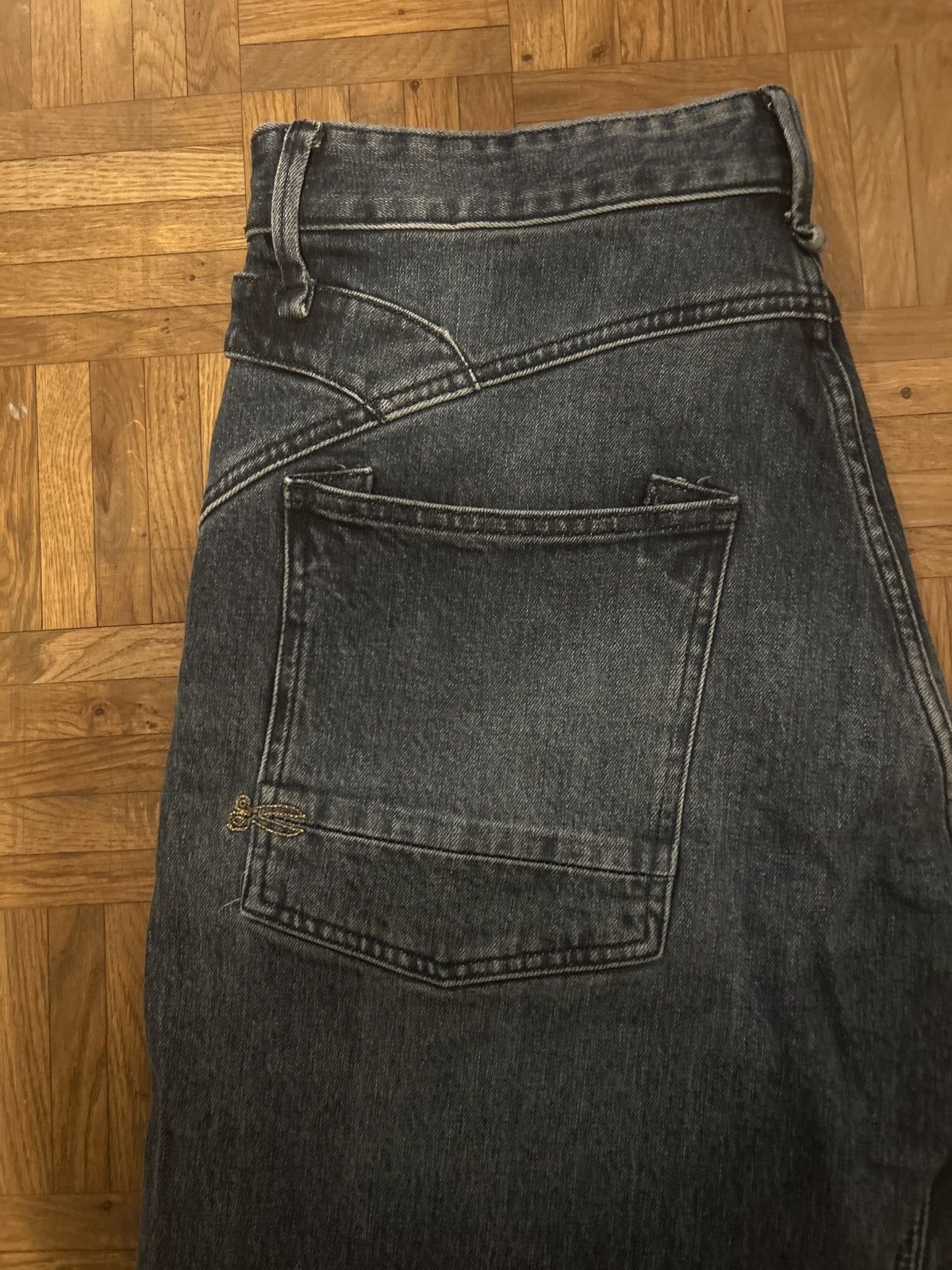 DENHAM Sasuke Blade Wide-Fit Jeans Size US 33 - 3 Thumbnail