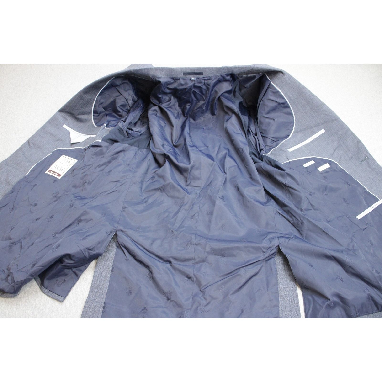 Jos. A. Bank Jos A Bank 1905 Blazer Mens 46R Blue Herringbone Size 46R - 4 Thumbnail