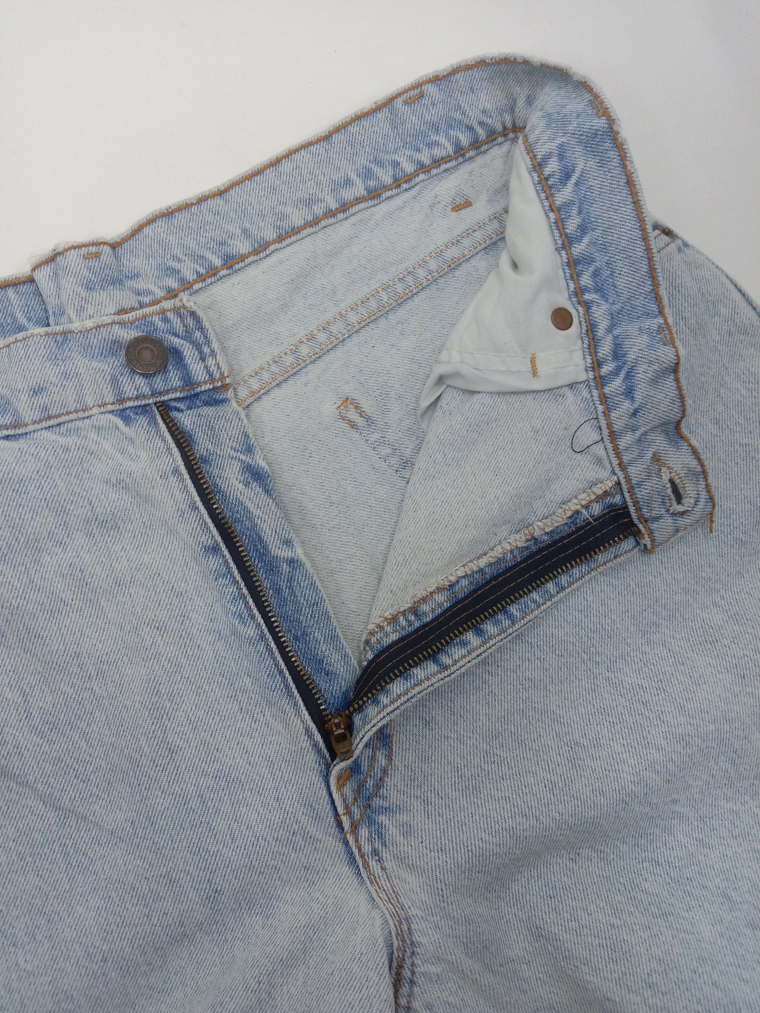 Levi's Vintage 90s Levi's 560 Orange Tab Jeans Light Wash Denim Size US 33 - 9 Thumbnail