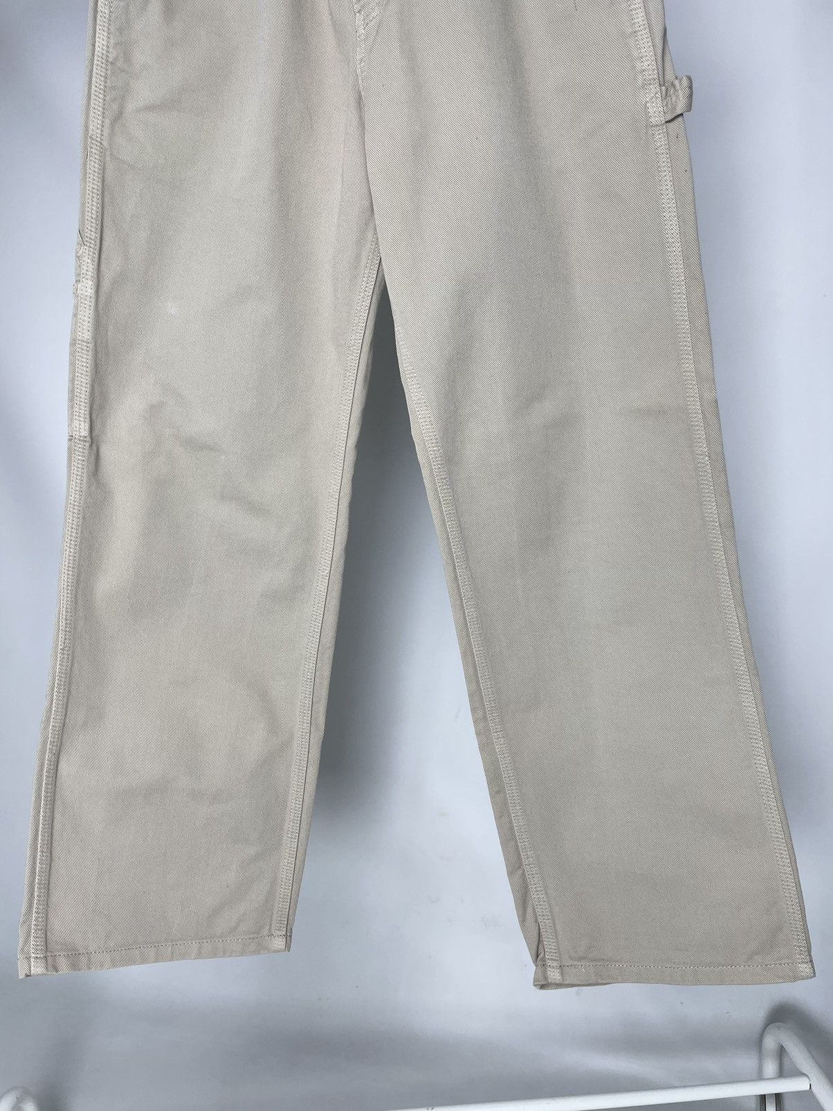 Levi's Vintage Clothing Levi’s 673 90s Vintage Beige Work Wear Carpenter Pants Jeans Size US 32 / EU 48 - 11 Thumbnail