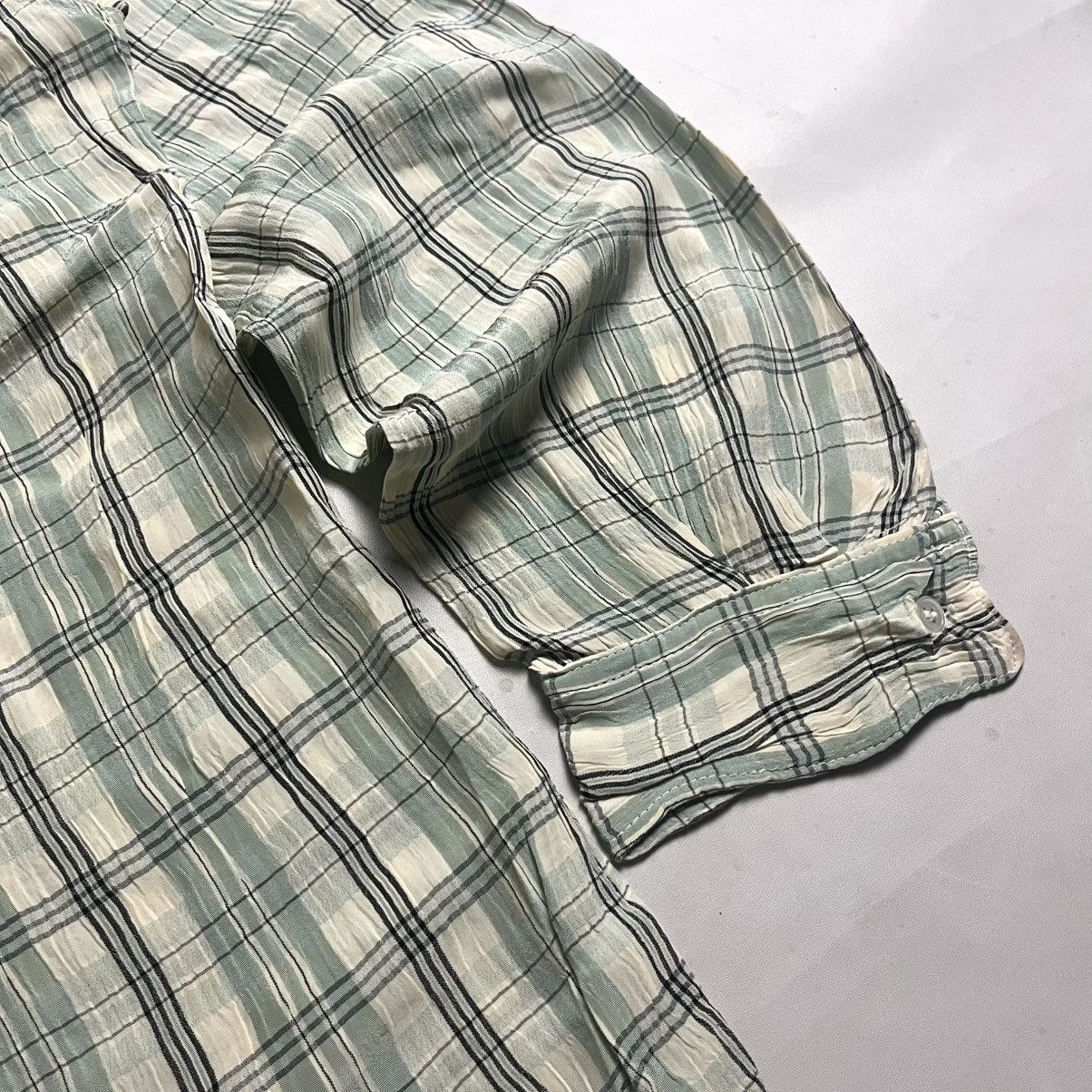 Marithe + Francois Girbaud 90s Marithe Francois Girbaud Pleats Shirt “Two Blend” Size US L / EU 52-54 / 3 - 6 Thumbnail