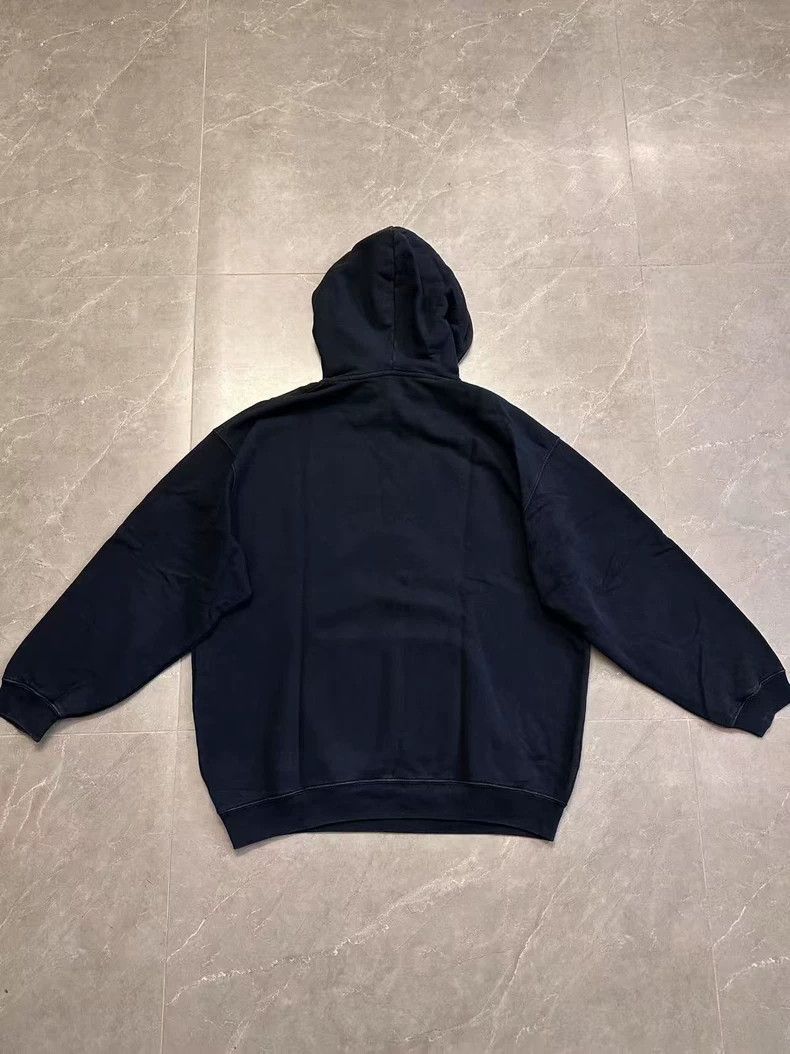 Balenciaga Balenciaga Black Rainbow Wheat Ear Hoodie Size US M / EU 48-50 / 2 - 2 Thumbnail