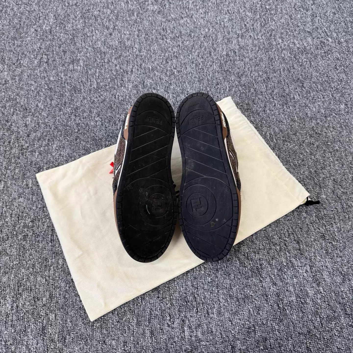 Fendi Fendi Match Suede/Calfskin Slip-On Low-Top Sneaker 41 99New Size US 7 / EU 40 - 5 Thumbnail