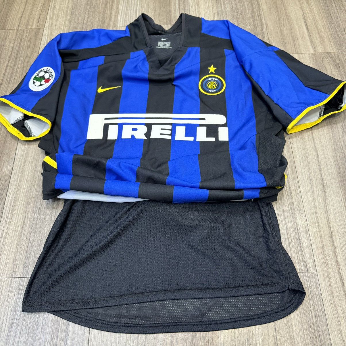 Nike Inter milan 02/03 player issue home shirt #19 Batistuta Size US M / EU 48-50 / 2 - 5 Thumbnail