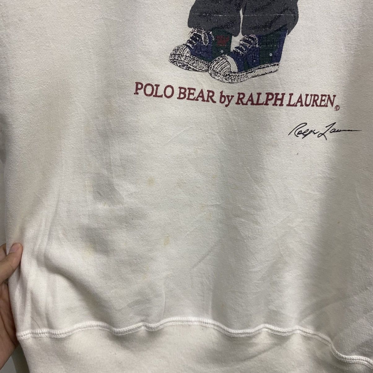 Polo Ralph Lauren × Vintage VINTAGE‼️Polo Bear by Ralph Lauren Sweatshirt Size US M / EU 48-50 / 2 - 6 Thumbnail