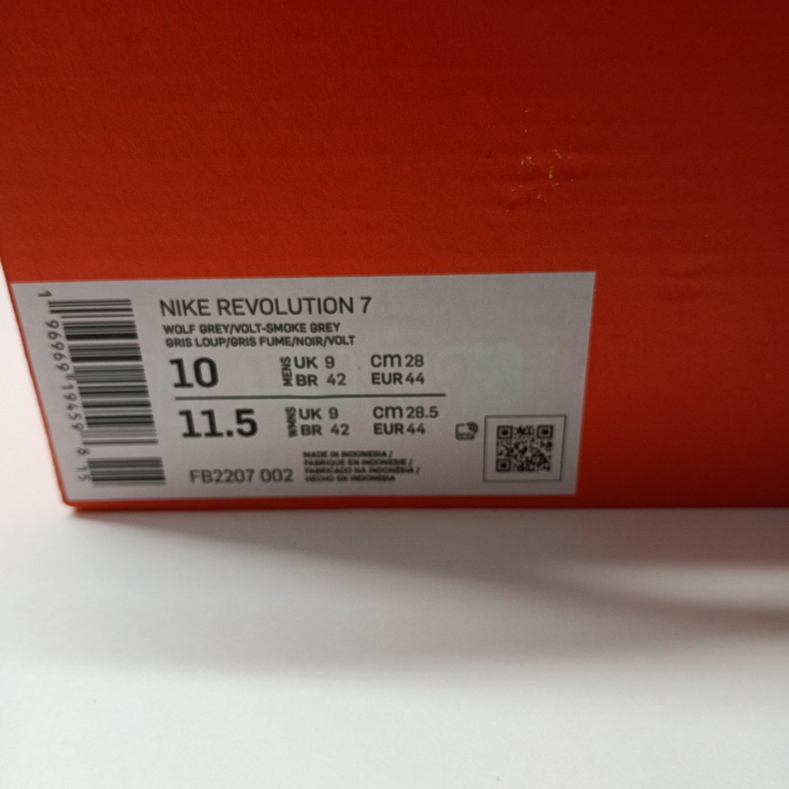 Nike Nike Revolution 7 Wolf Grey Volt Running Shoes Men’s Size 10 Size US 10 / EU 43 - 8 Thumbnail