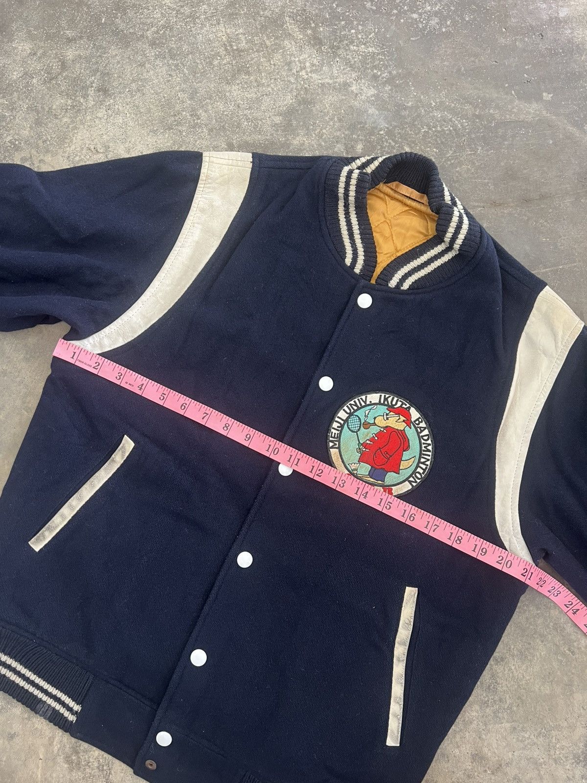 Japanese Brand Vintage Jofre Meiji Univ. Varsity Jacket Size US L / EU 52-54 / 3 - 14 Thumbnail
