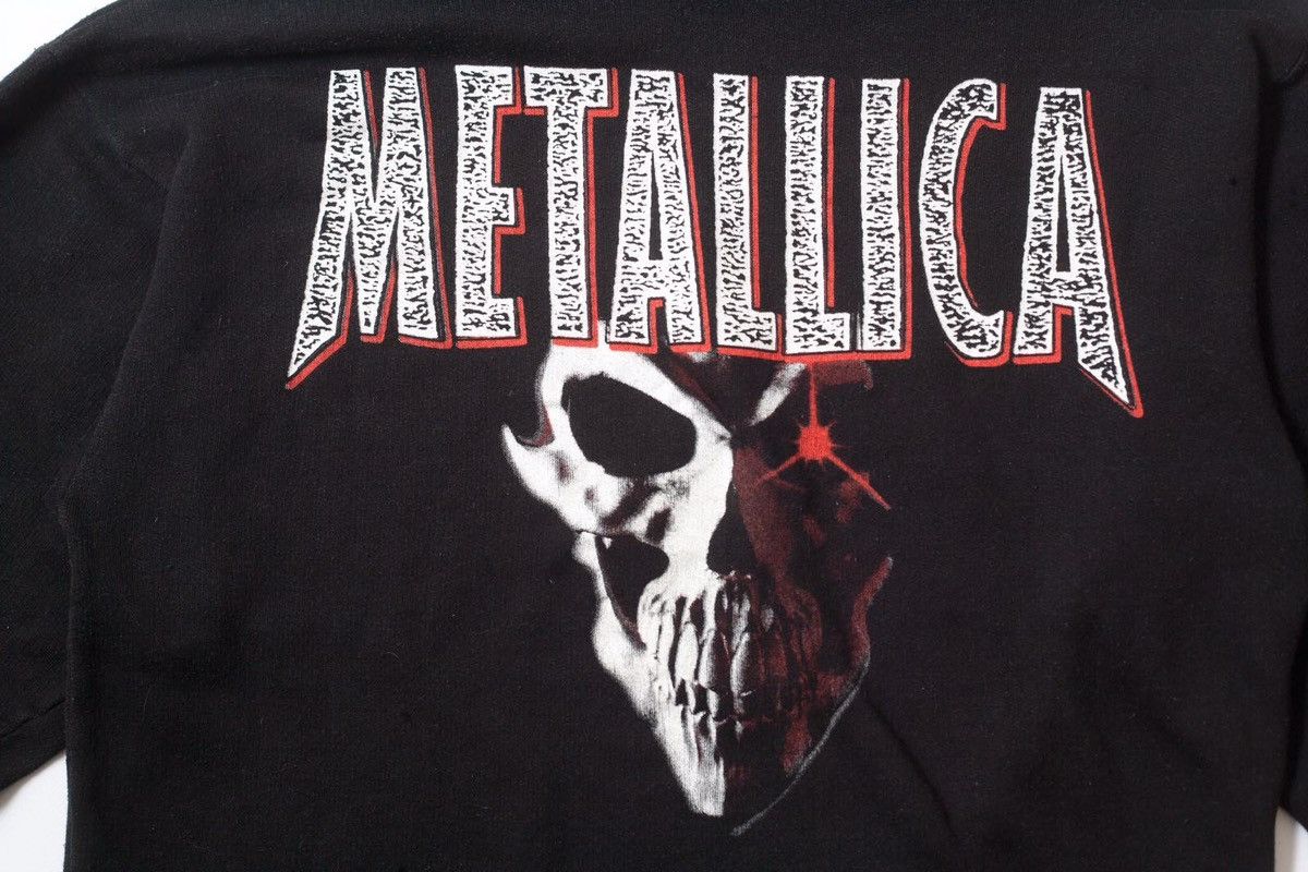 Metallica Vintage 90s Metallica Dragon Print Metal Band Tee Hoodie L Size US L / EU 52-54 / 3 - 11 Thumbnail