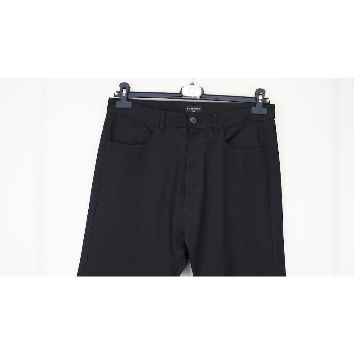 Balenciaga o1rshd1 Causal Pants in Black Size US 30 / EU 46 - 6 Thumbnail