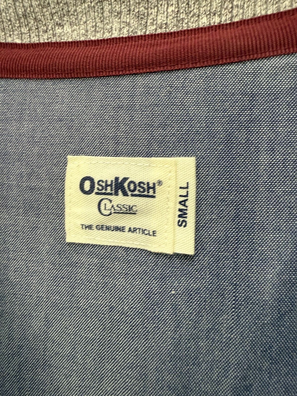 Oshkosh 🔥 OshKosh Classic Button up Sweat Cardigan Shawl Collar Size US M / EU 48-50 / 2 - 6 Thumbnail