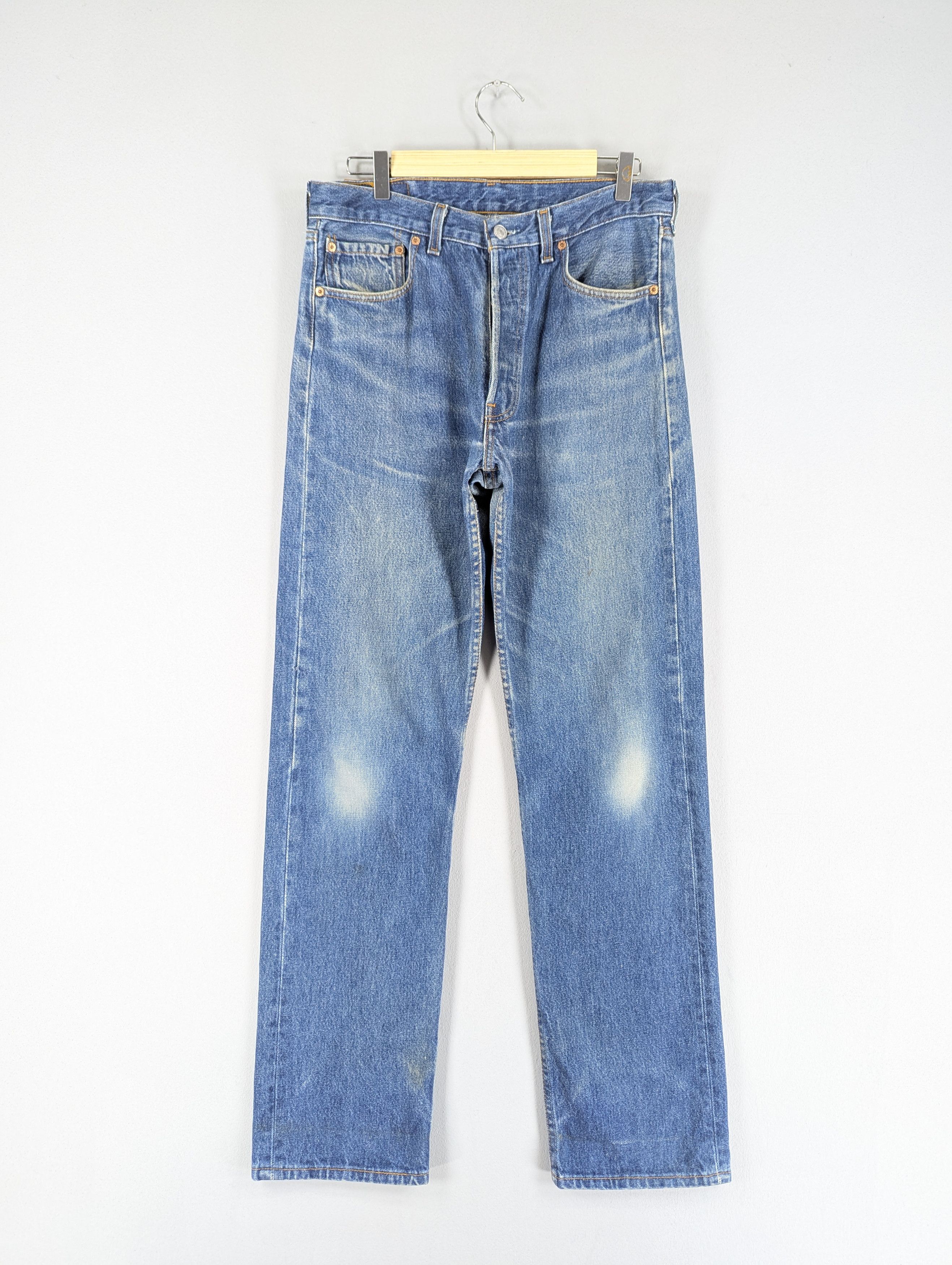 Levi's × Vintage 90s Vintage Blue Wash Levis 501 Jeans-JM2275