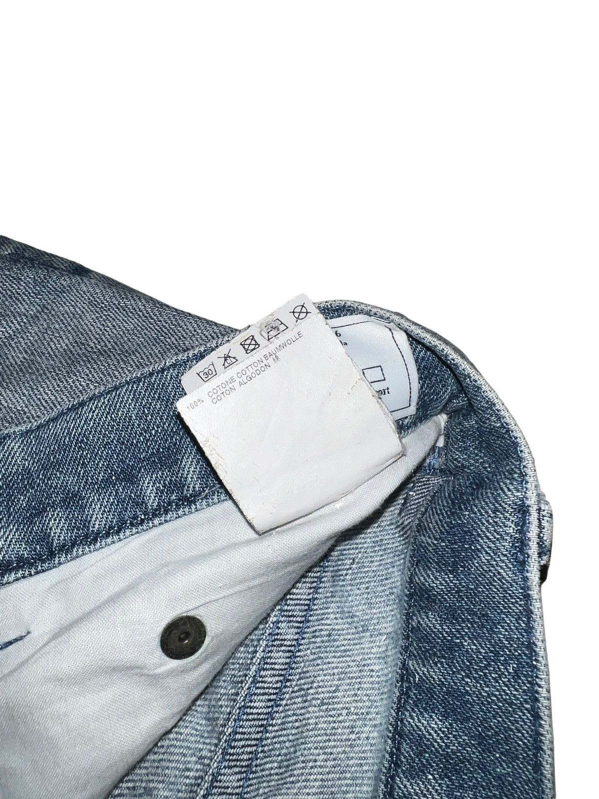 Maison Margiela MM6 Maison Margiela Denim Regular Jeans 35x25 Size US 35 - 12 Thumbnail