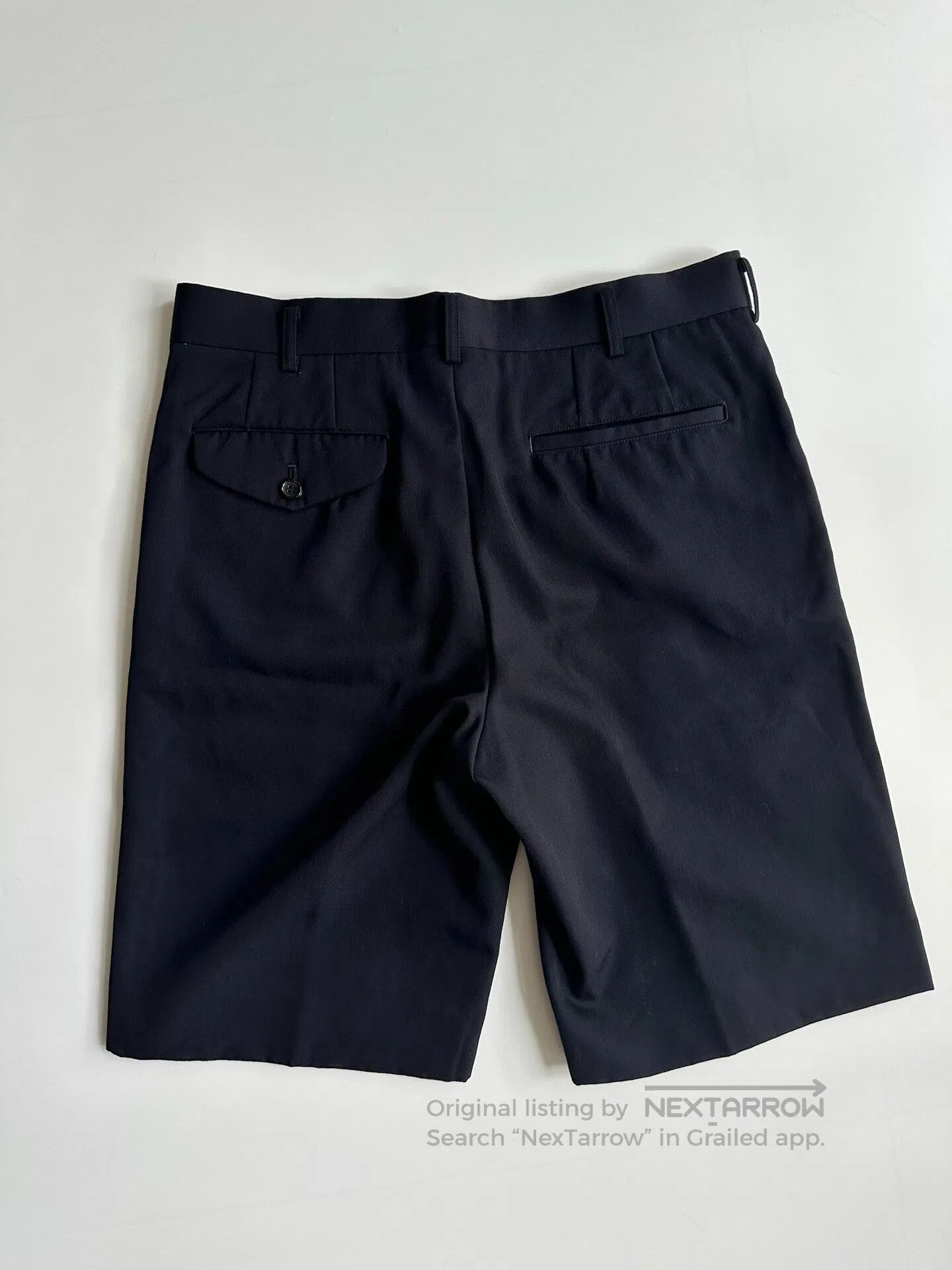 Comme des Garcons Comme des Garcons HOMME PLUS wool shorts| Size US 30 / EU 46 - 3 Thumbnail