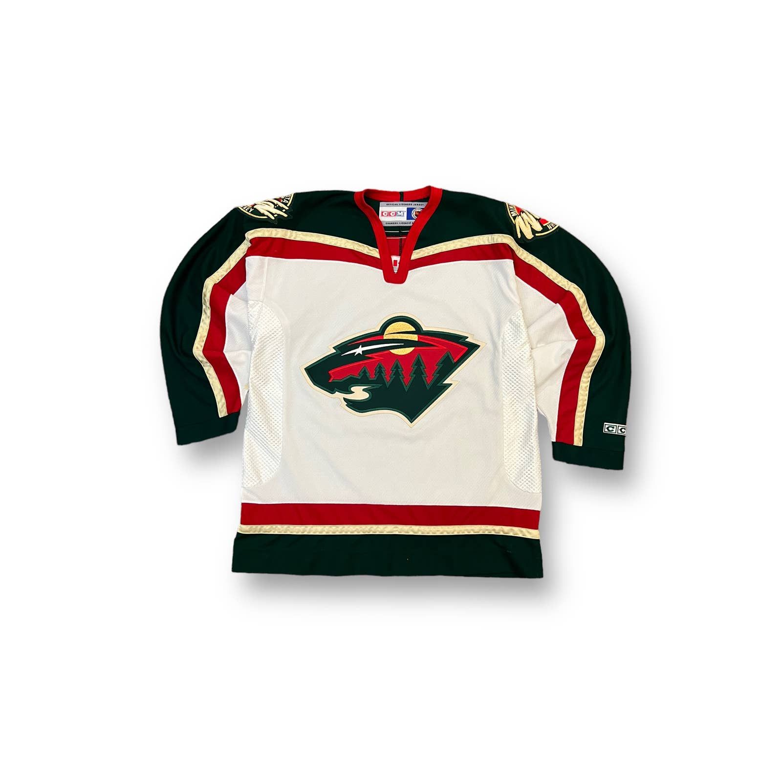 Y2K Minnesota Wild NHL Gaborik Hockey Jersey Size 2XL 