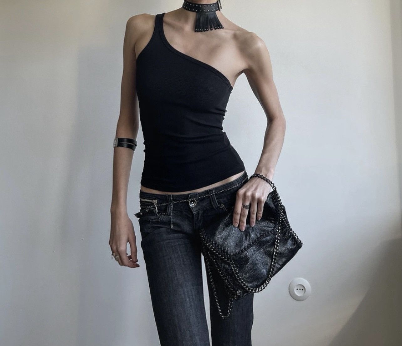 Other Shiny handbag on a metal chain, glamorous disco Size ONE SIZE - 2 Thumbnail