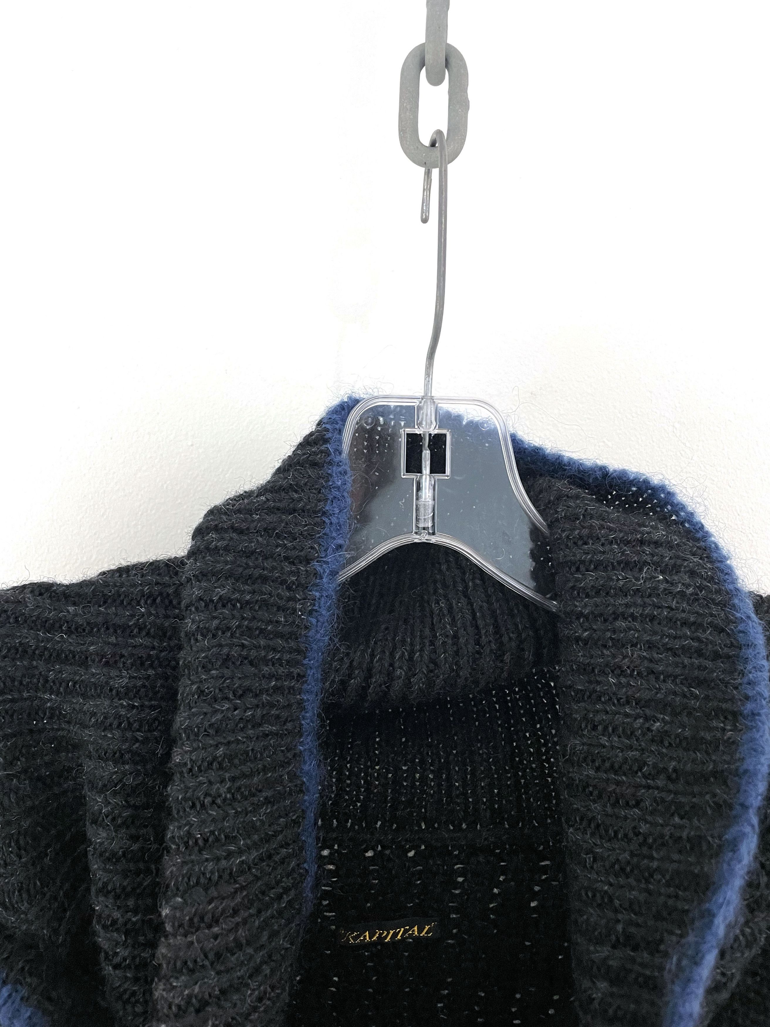 Kapital Blue Line Knit Sweater Size US M / EU 48-50 / 2 - 4 Thumbnail