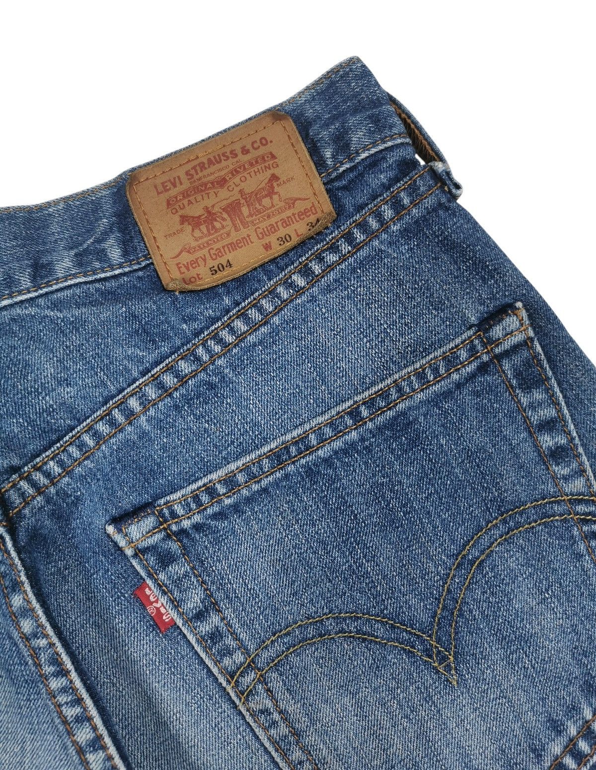 Levi's Vintage Levis 504 Shorts Jeans Size US 30 / EU 46 - 3 Thumbnail