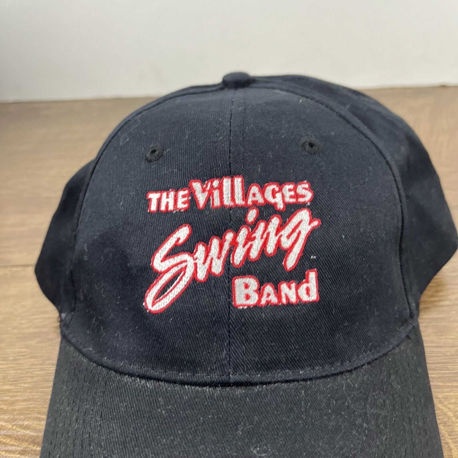 Other The Villages Swing Band Hat Black Cap Adjustable Hat Black A Size ONE SIZE - 8 Thumbnail