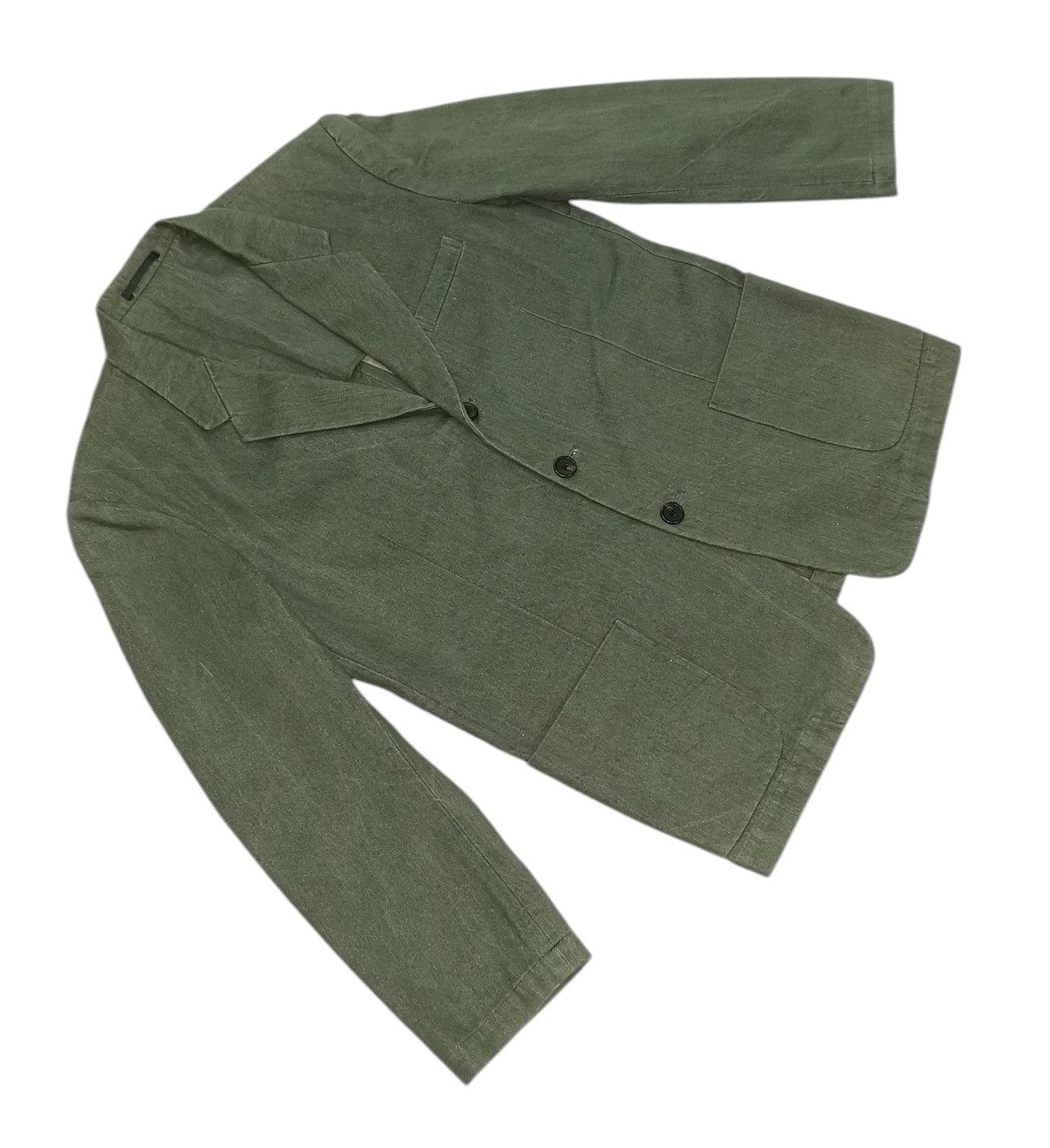 Yohji Yamamoto Yohji Yamamoto Denim Blazer Jacket Size US M / EU 48-50 / 2 - 3 Thumbnail