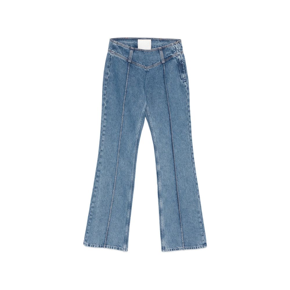 MOTHER Mother BLUE Denim - Flared Jeans Size 27" / US 4 / IT 40 - 1 Thumbnail