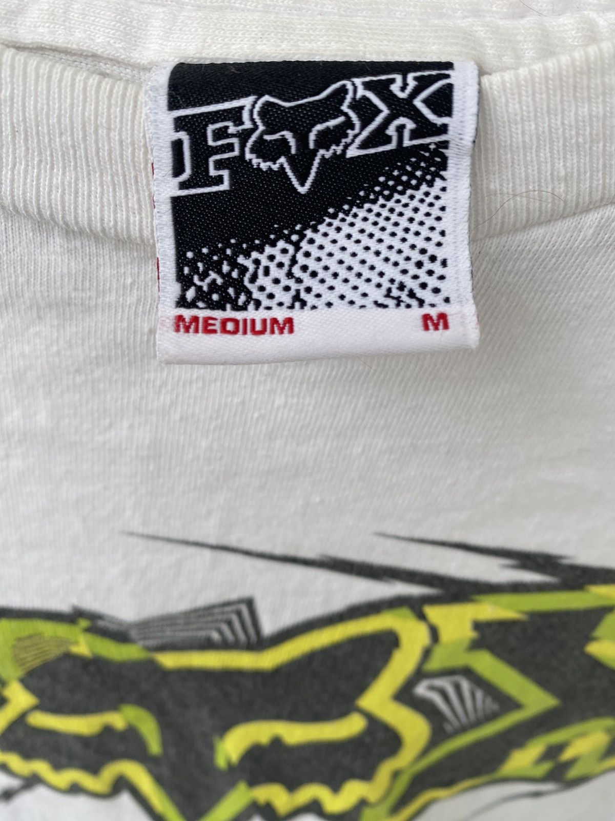 Fox Racing Vintage 90s FOX Racing Tee center logo Y2K Skater Surfing Size US M / EU 48-50 / 2 - 3 Thumbnail