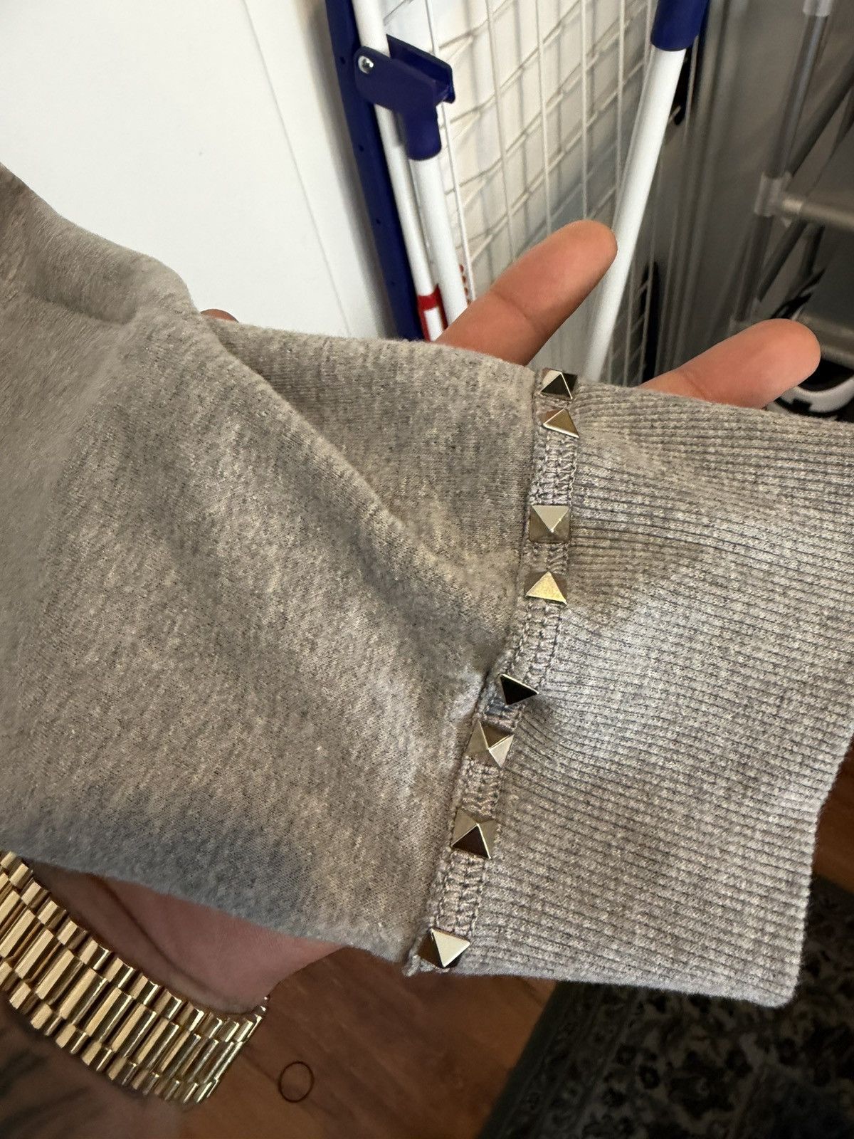 Valentino Valentino crewneck with studs Size US XXL / EU 58 / 5 - 4 Thumbnail