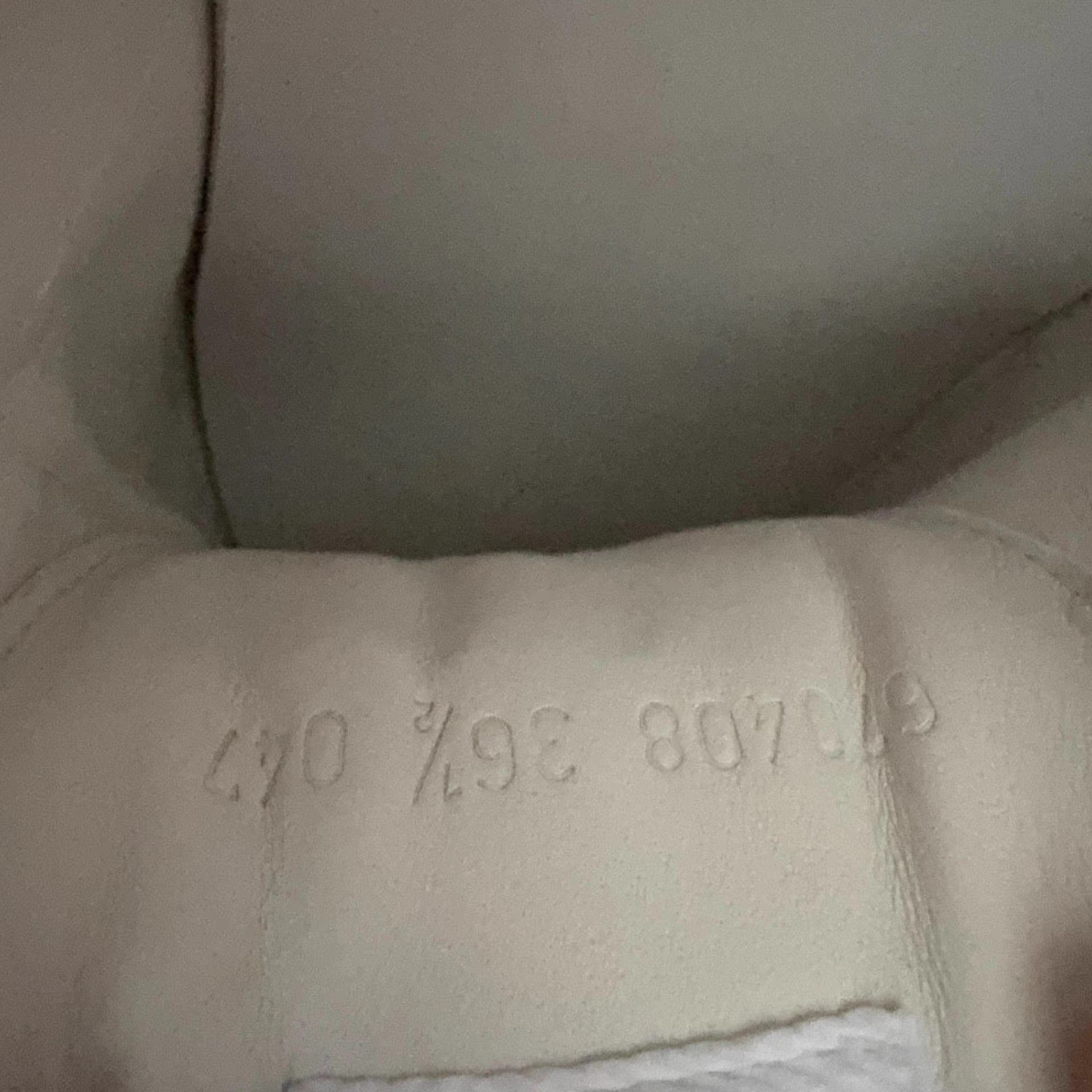 Gucci GUCCI Canvas & Leather Low-Top Sneakers K13 Size US 6.5 / IT 36.5 - 4 Thumbnail