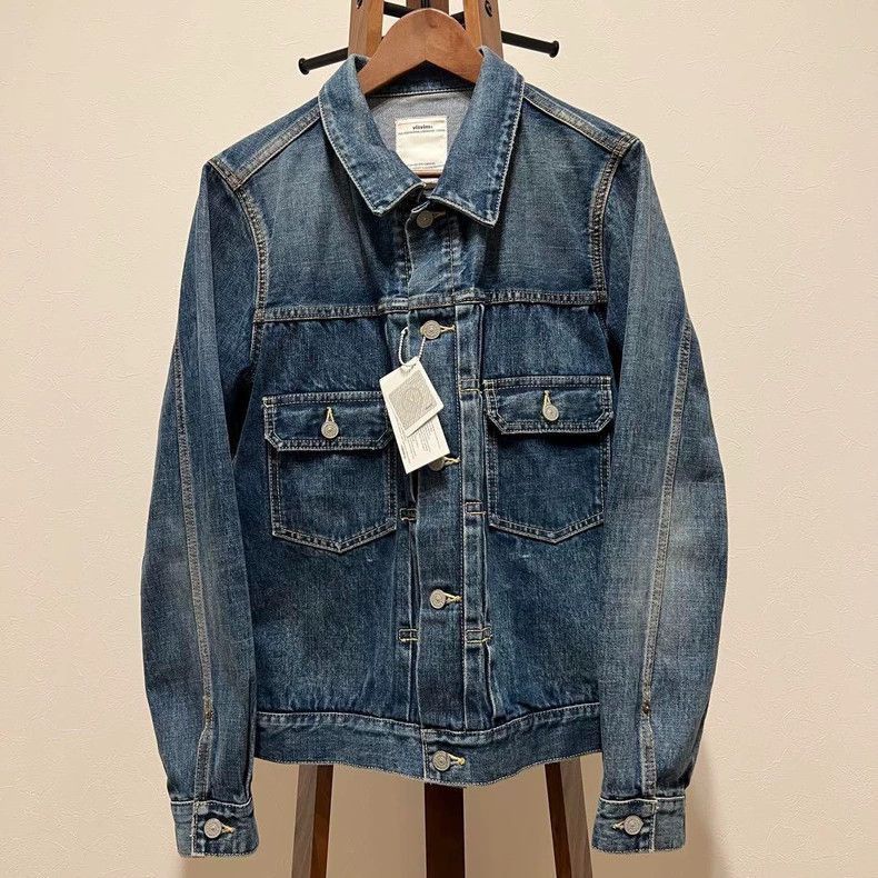 Visvim 101 Denim Jacket Damaged Indigo Wash | Grailed