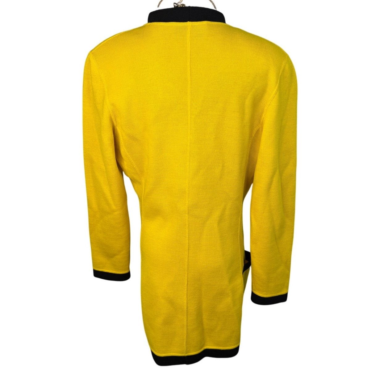 Emanuel Ungaro × Vintage Emanuel Ungaro vintage cardigan clueless yellow black size M Size M / US 6-8 / IT 42-44 - 5 Thumbnail