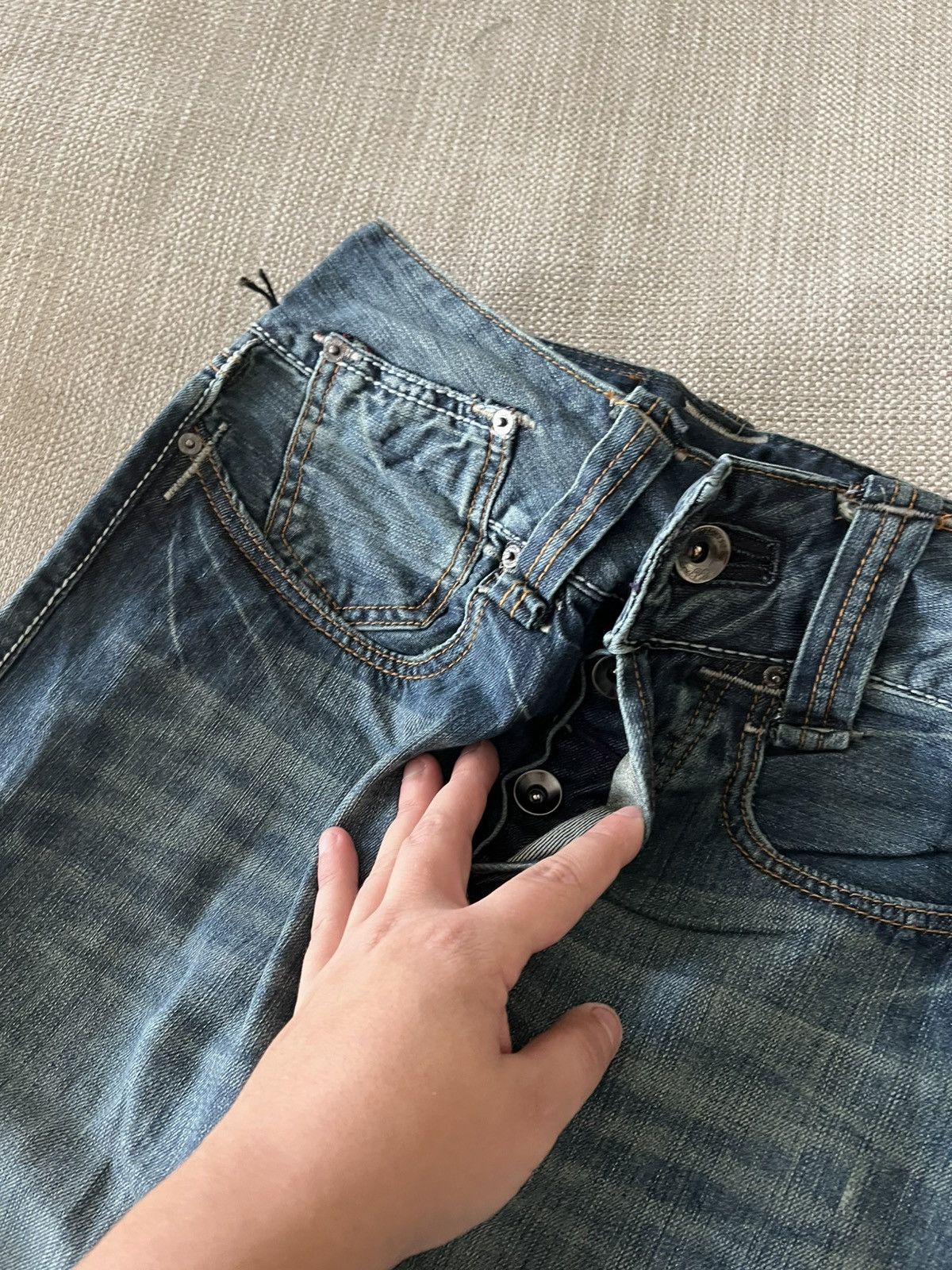 Ed Hardy Vintage 💥 Ed Hardy Jeans by Christian Audigier Pants Size US 30 / EU 46 - 15 Thumbnail