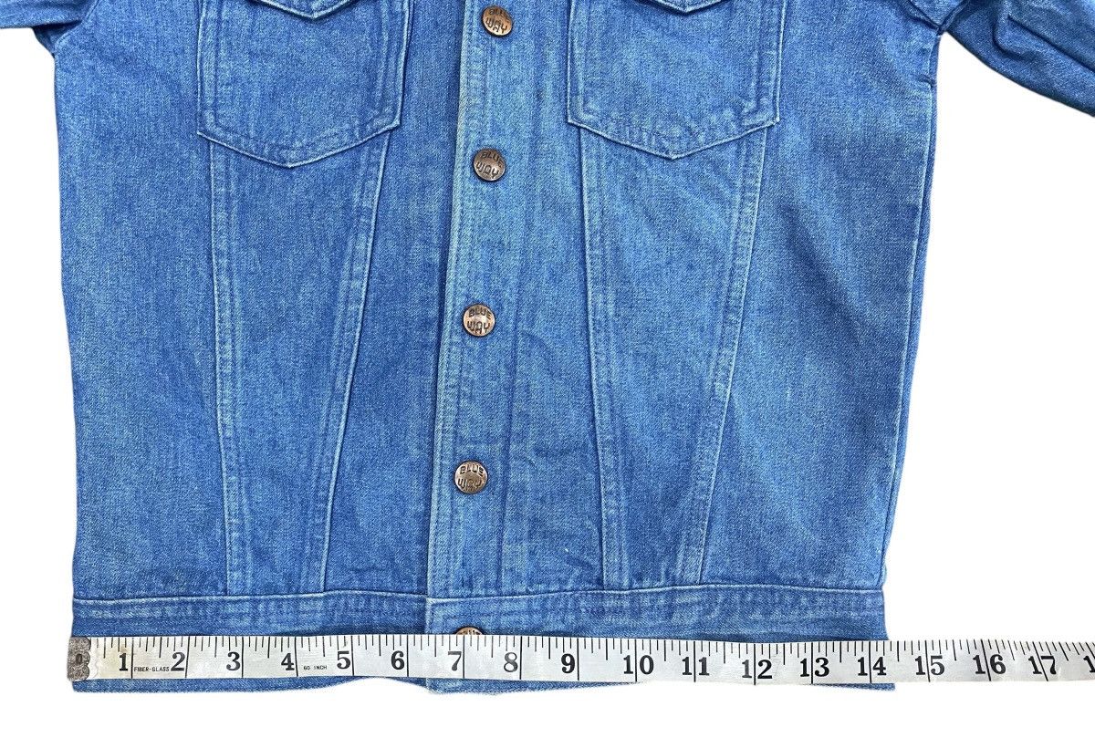 Vintage Vintage BLUE WAY Boys Denim Jacket Button Size US XXS / EU 40 - 13 Thumbnail