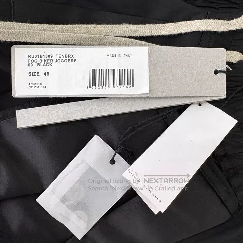 Rick Owens Rick Owens Black paneled drawstring corset pants Size US 36 / EU 52 - 6 Thumbnail