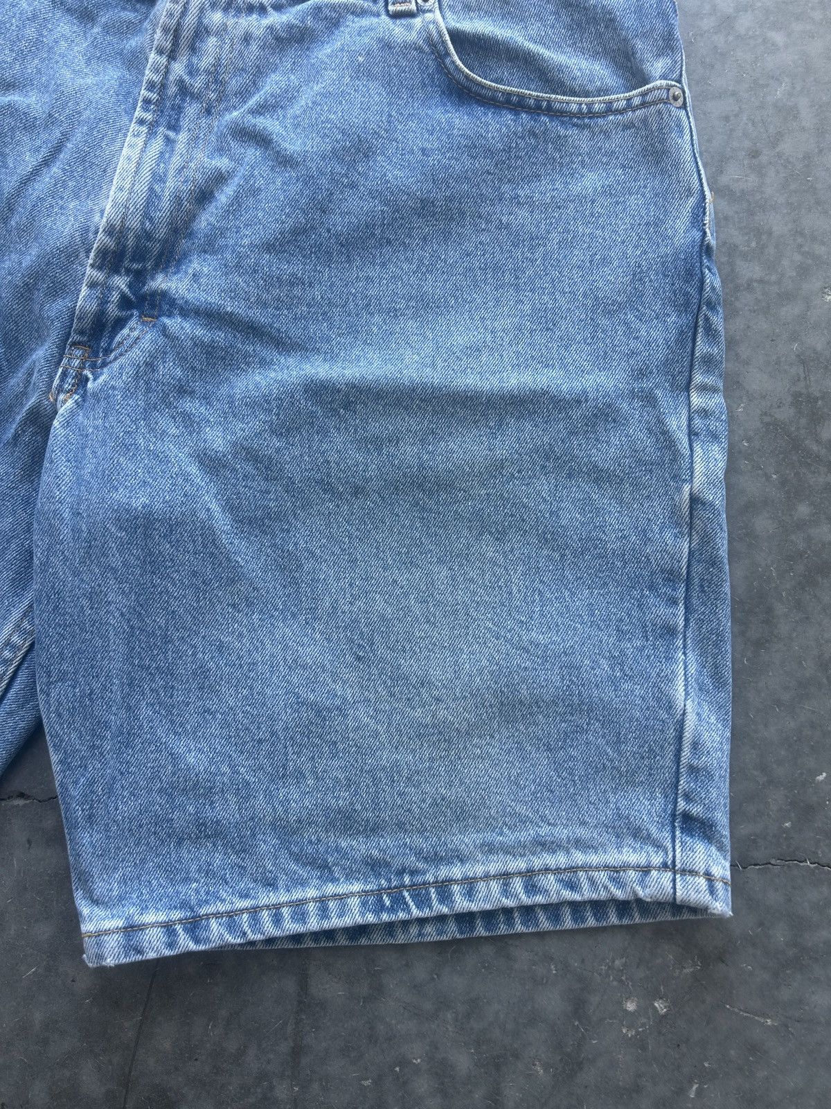 Perry Ellis × Vintage Vintage Y2K Perry Ellis Baggy Jean Shorts Size US 36 / EU 52 - 3 Thumbnail