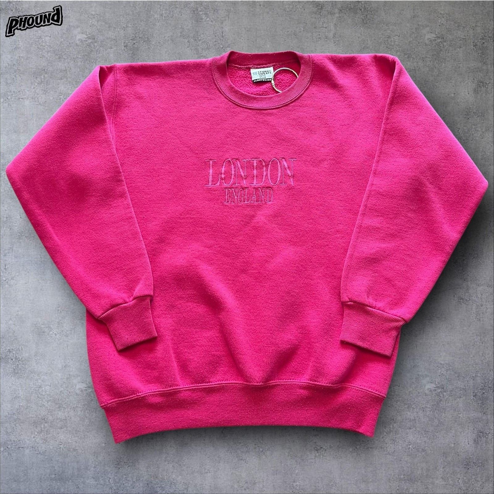 Lee Sturdy Sweats Lee Sweatshirt L London England Embroidered Size US L / EU 52-54 / 3 - 1 Thumbnail