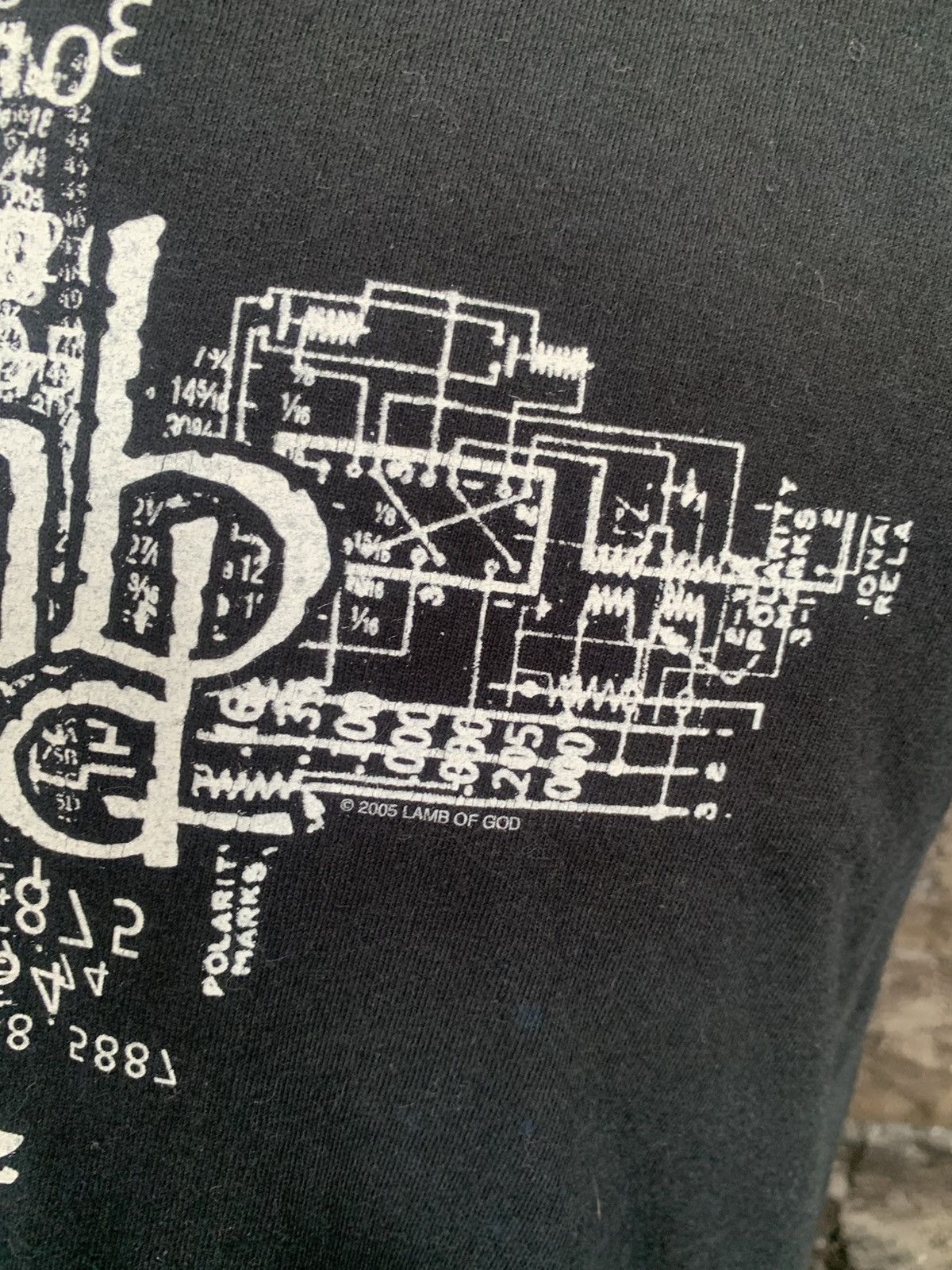 Band Tees Vintage 2005 Lamb Of God Heavy Metal Band T shirt Size US M / EU 48-50 / 2 - 3 Thumbnail