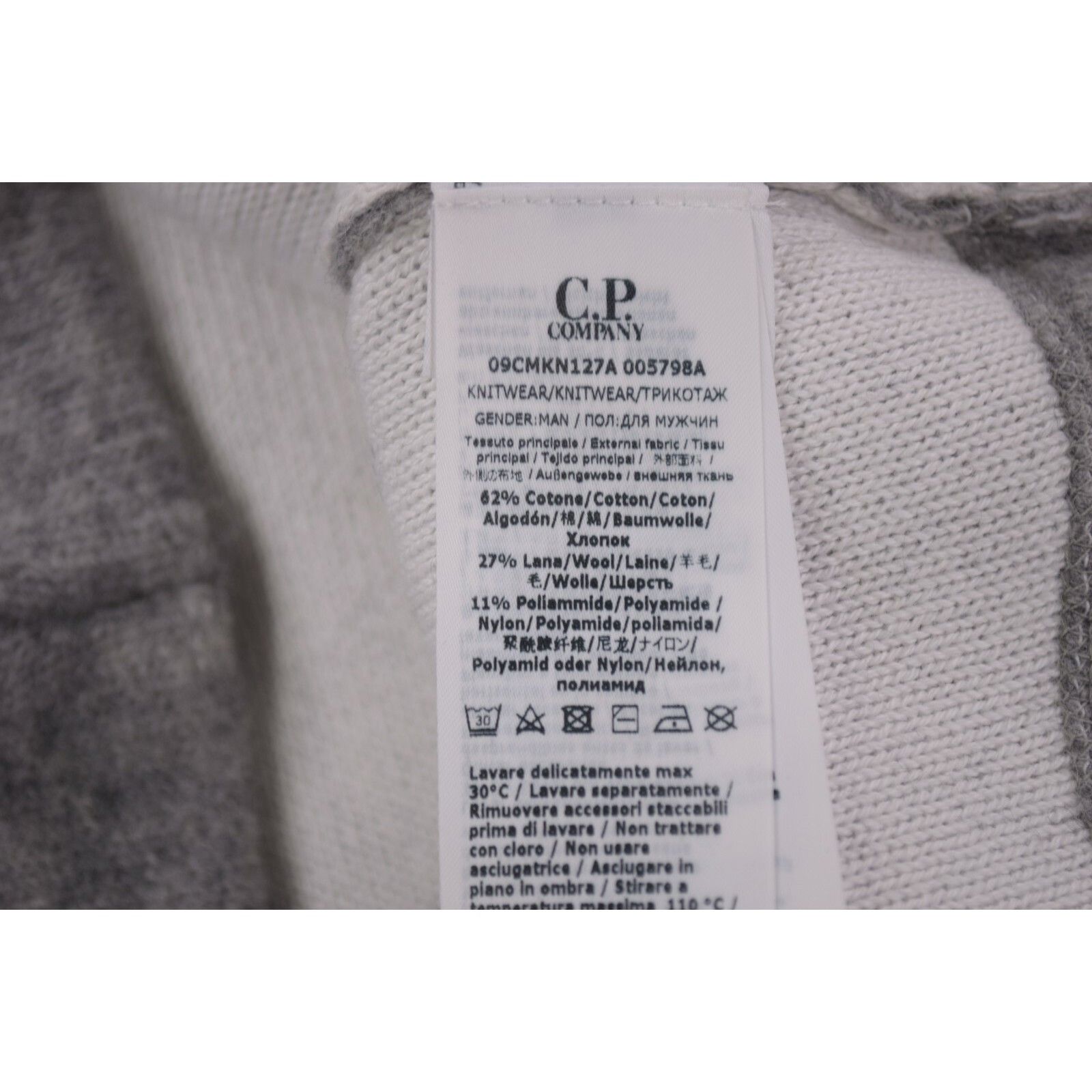 C.P. Company C.P. Company Sweater Size US S in Gray Size US S / EU 44-46 / 1 - 9 Thumbnail