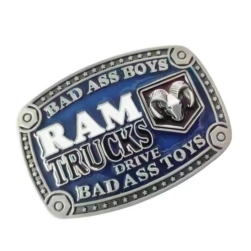 Japanese Brand RAM Trucks Drive Bad Ass Toys alloy belt buckle Size ONE SIZE - 2 Thumbnail