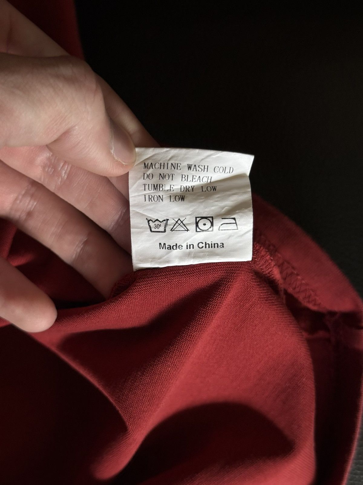 Saint Vanity Saint Vanity UNRELEASED Tee Shirt Logo Red Size Large (NEW) Size US L / EU 52-54 / 3 - 8 Thumbnail