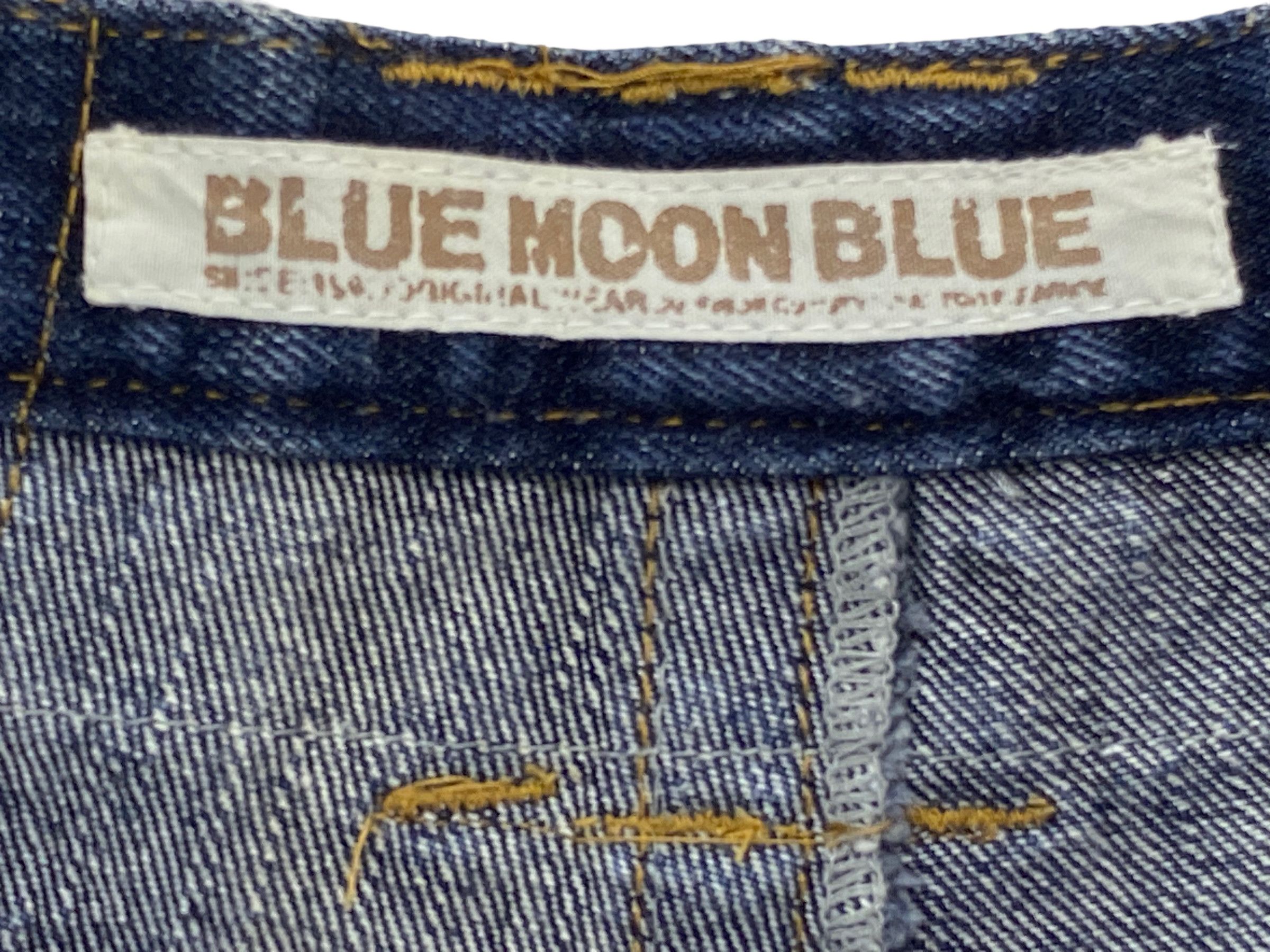 Japanese Brand Japanese Blue Moon Denim - Spellout Jeans - Blue Japan Size US 30 / EU 46 - 12 Thumbnail