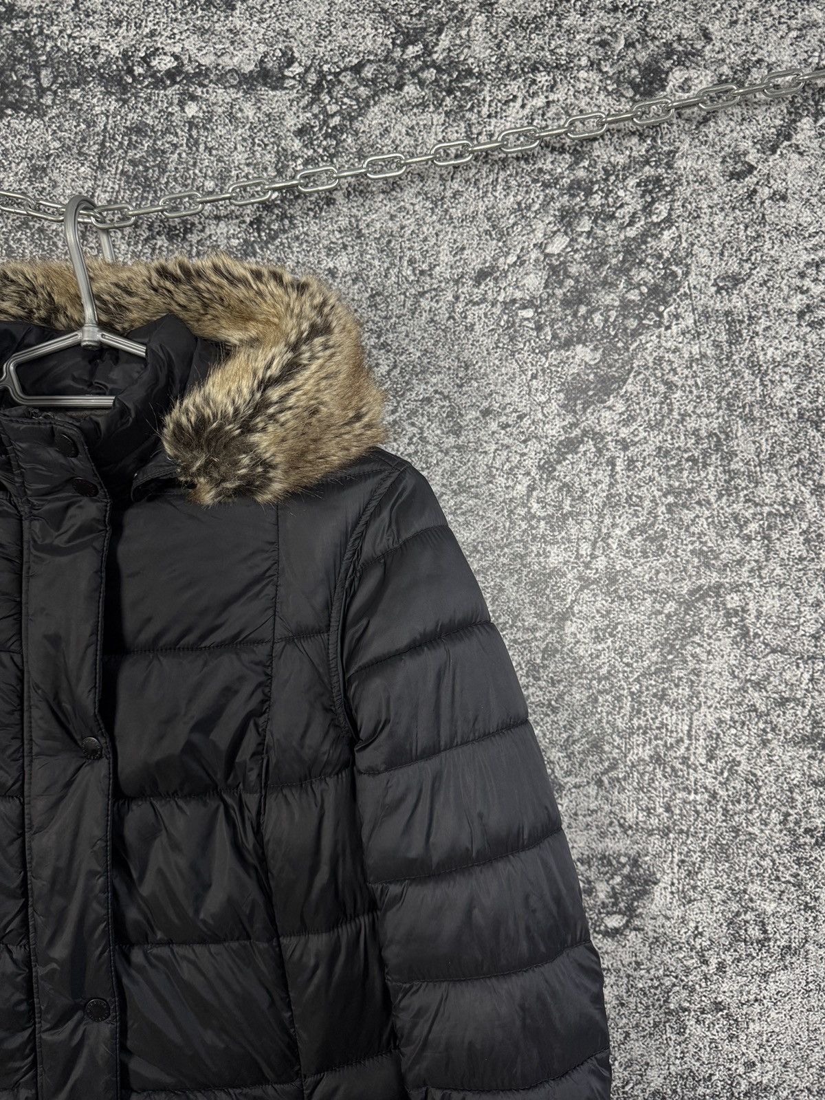 Barbour Women’s Barbour Winter Tartan Jacket Quilted Down Parka UK 8 Size S / US 4 / IT 40 - 2 Thumbnail