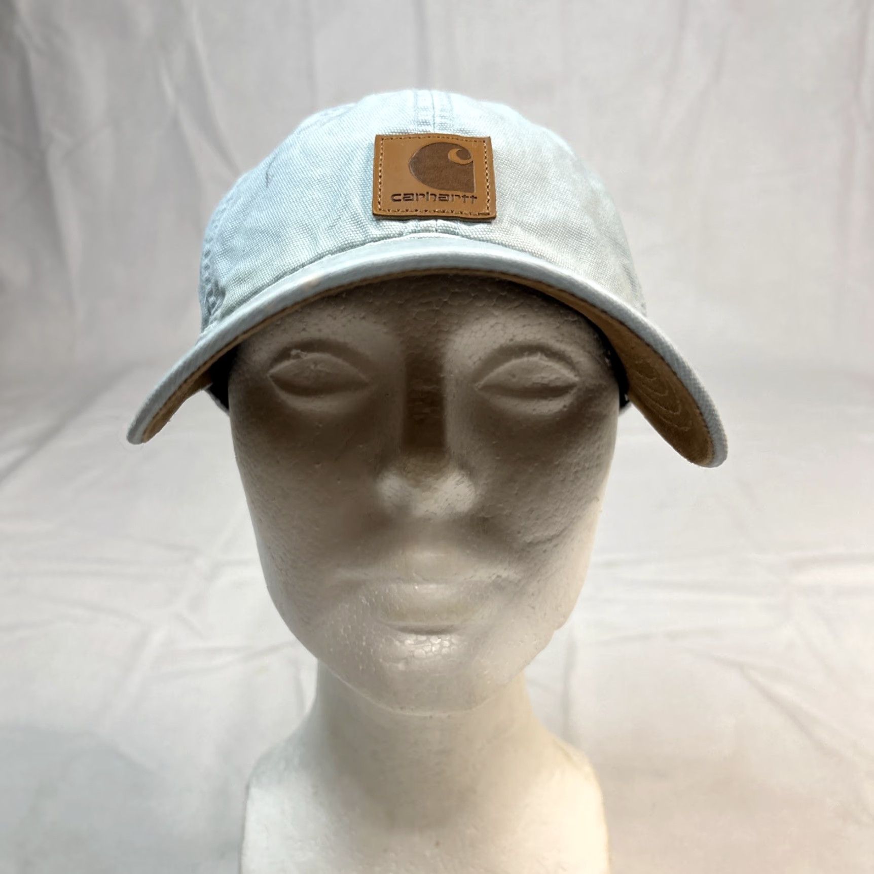 Carhartt Carhartt Mens Cotton Canvas Hat Odessa Adjustable Soft Blue Cap Hat Size ONE SIZE - 2 Thumbnail