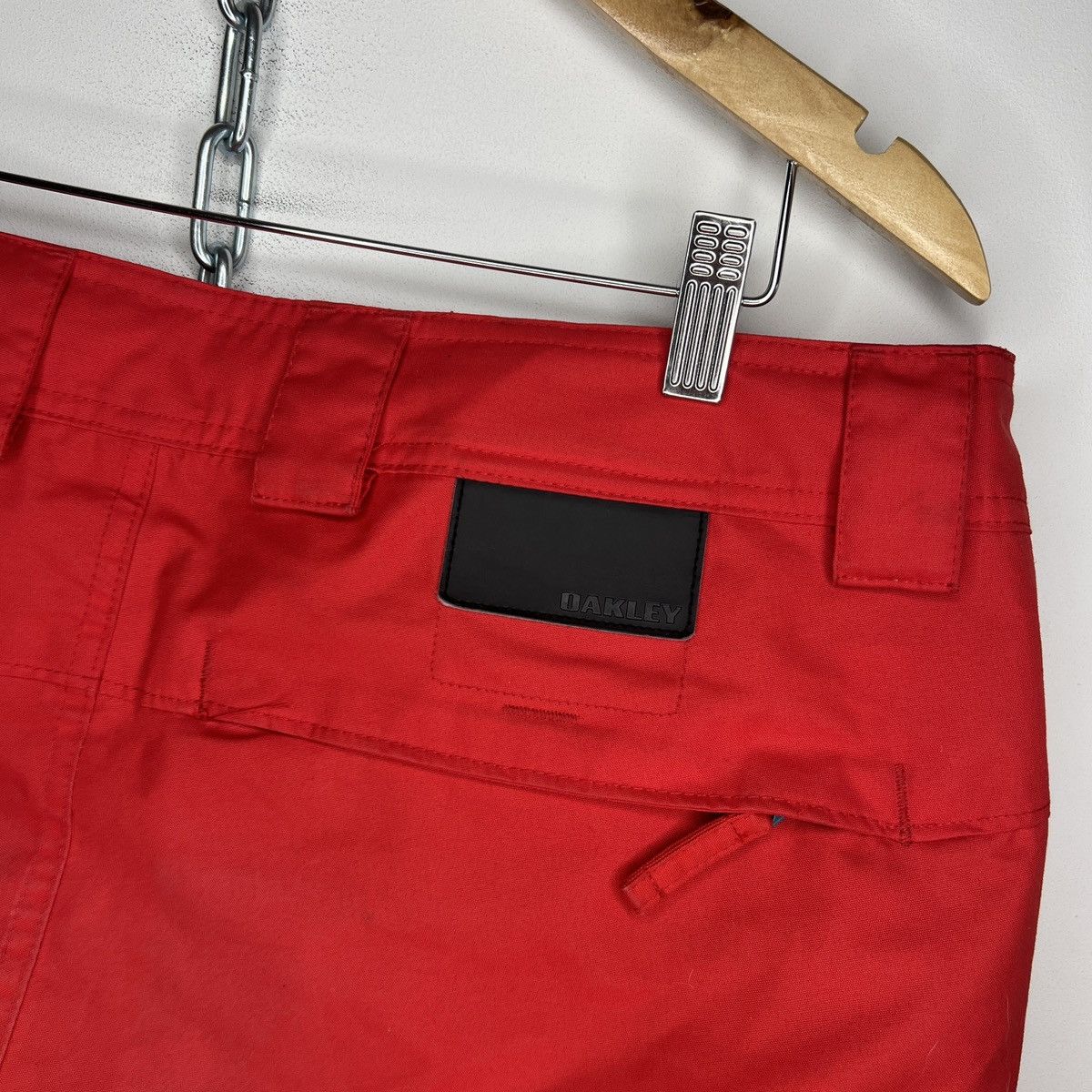 Oakley Oakley Snow Pants Vintage Outdoor Gorcope Streetwear Red Size US 36 / EU 52 - 9 Thumbnail
