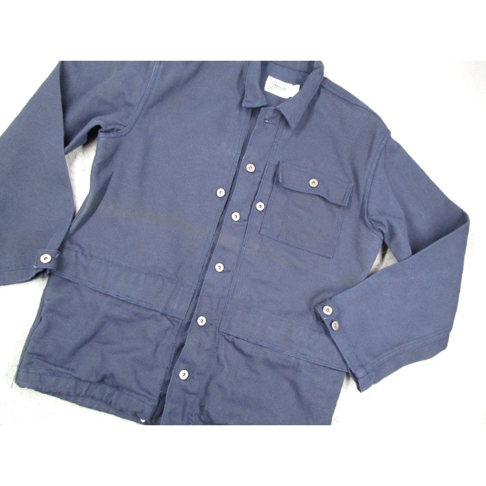 Tenderloin VINTAGE Tenderloin Jacket Mens Large Blue Chore Workwear Retro Military Made in USA Size US L / EU 52-54 / 3 - 3 Thumbnail