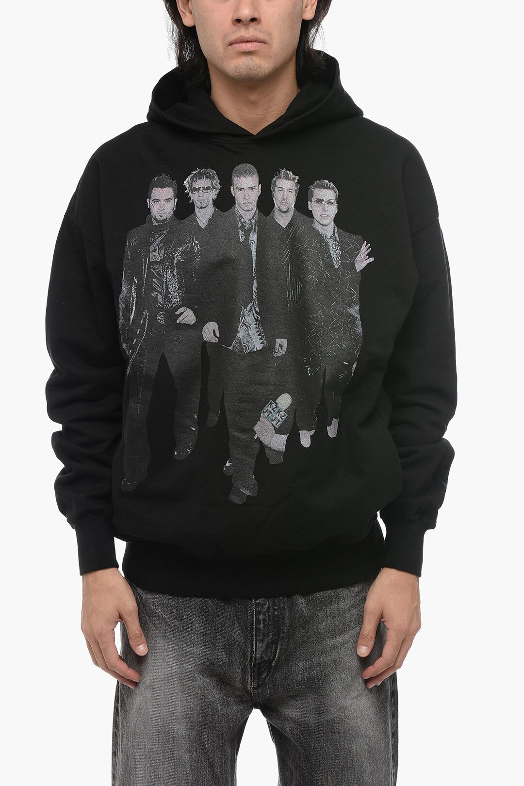 1989 STUDIO og1mm1024 Cotton Nsync Hoodie in Black Size US S / EU 44-46 / 1 - 1 Thumbnail