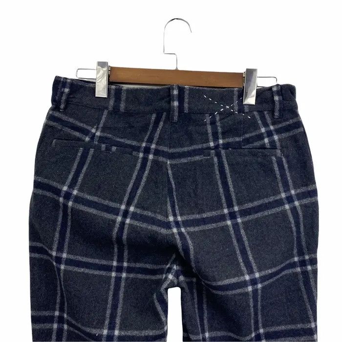 Japanese Brand Vtg SUPER THANKS JAPAN Nova Checks Tartan Pant Trouser Size 34" / US 12 / IT 48 - 4 Thumbnail