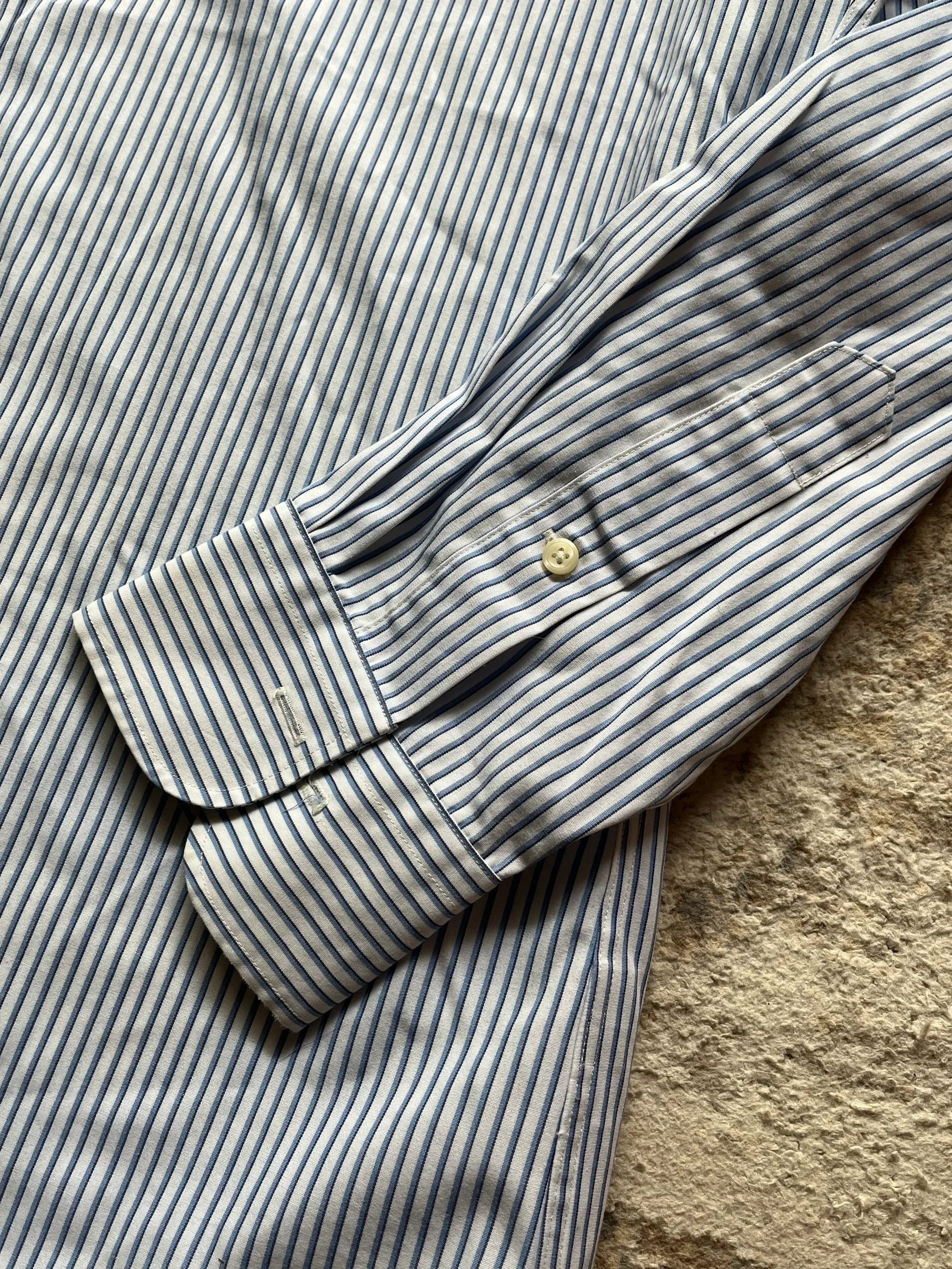 Polo Ralph Lauren Lauren Ralph Lauren Sz 16 1/2 L Shirt Fitted Made in Vietnam Size US L / EU 52-54 / 3 - 11 Thumbnail